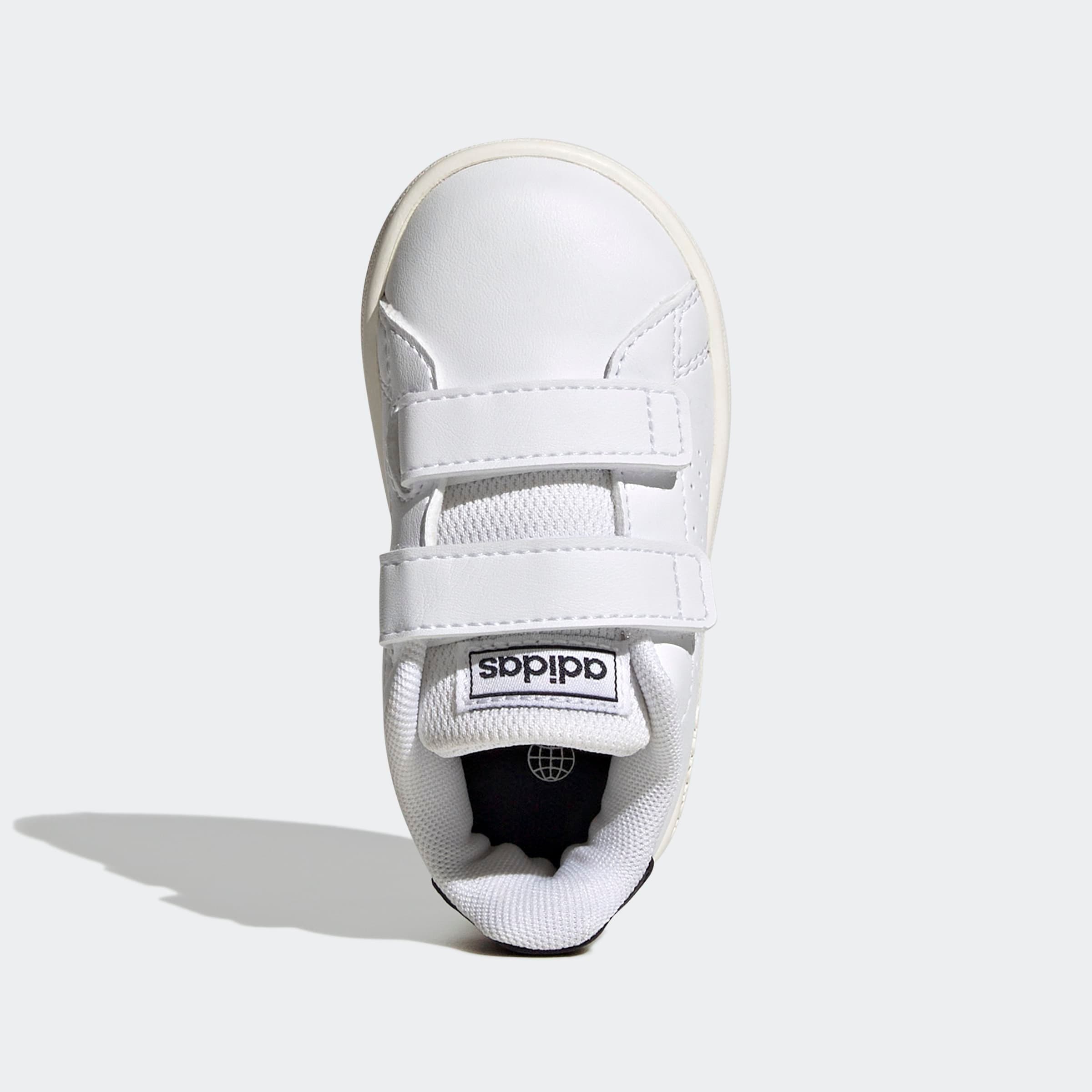 adidas Sportswear Sneaker »ADVANTAGE LIFESTYLE COURT TWO HOOK-AND-LOOP«, Design auf den Spuren des adidas Stan Smith