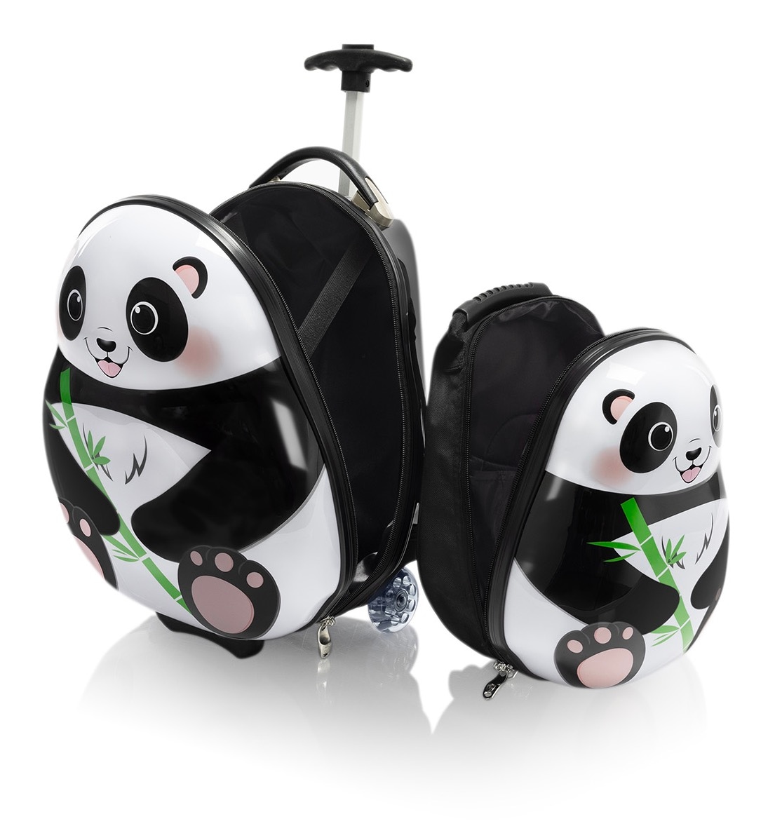 Heys Kinderkoffer »Travel Tots, 46 cm«, (Set, 2 St.), 2 Rollen, Heys x Joachim Llambi Kindertrolley Handgepäck-Koffer