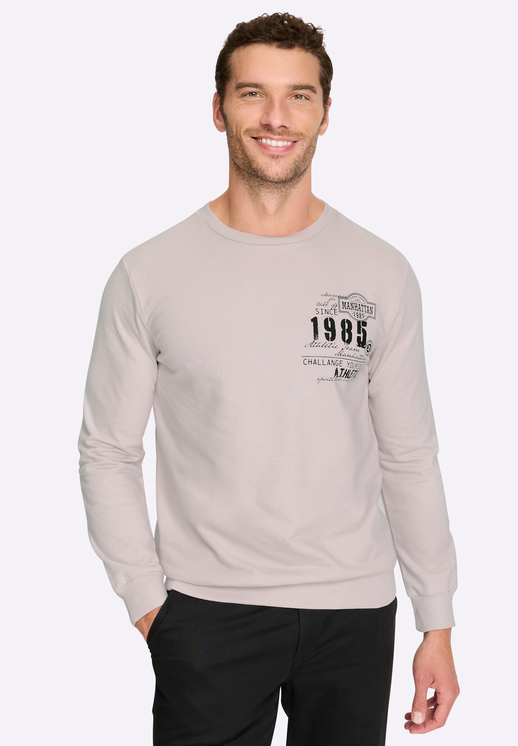 Witt Trainingsshirt »Sweatshirt Sweatshirt mit Bündchenabschlüssen«