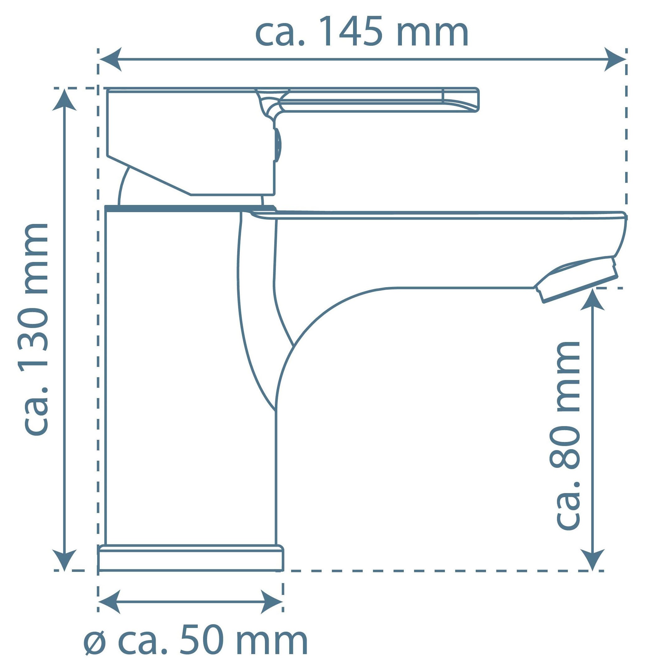 Schütte Badarmatur »2-teilige Serie DENVER« Set,  geräuscharm, Marken-Mischdüse