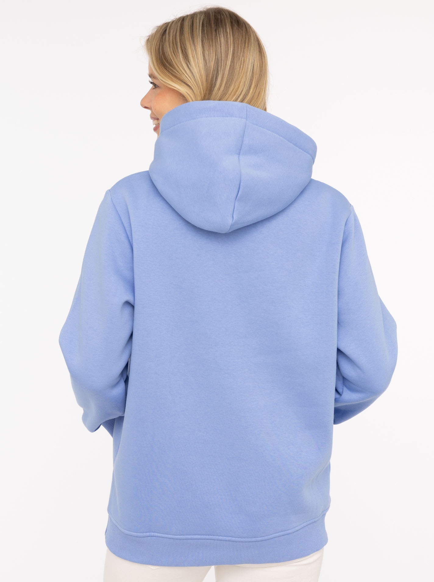 Zwillingsherz Hoodie »"Auszeit"«, mit ton-in-ton gestickter "Auszeit"-Botschaft