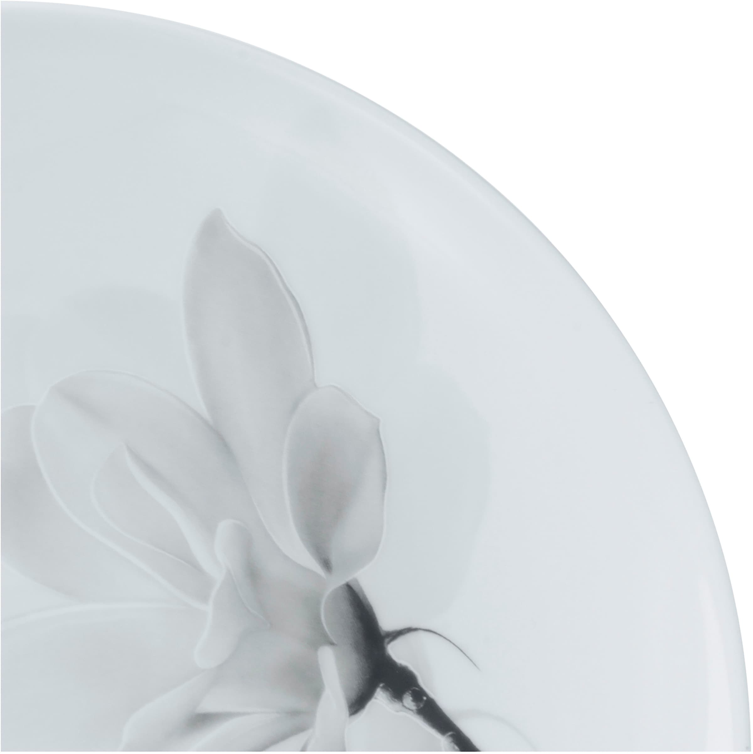 CreaTable Kombiservice »Home Magnolie«, (Set, 16 tlg.), Dekor mit Magnolienblüte