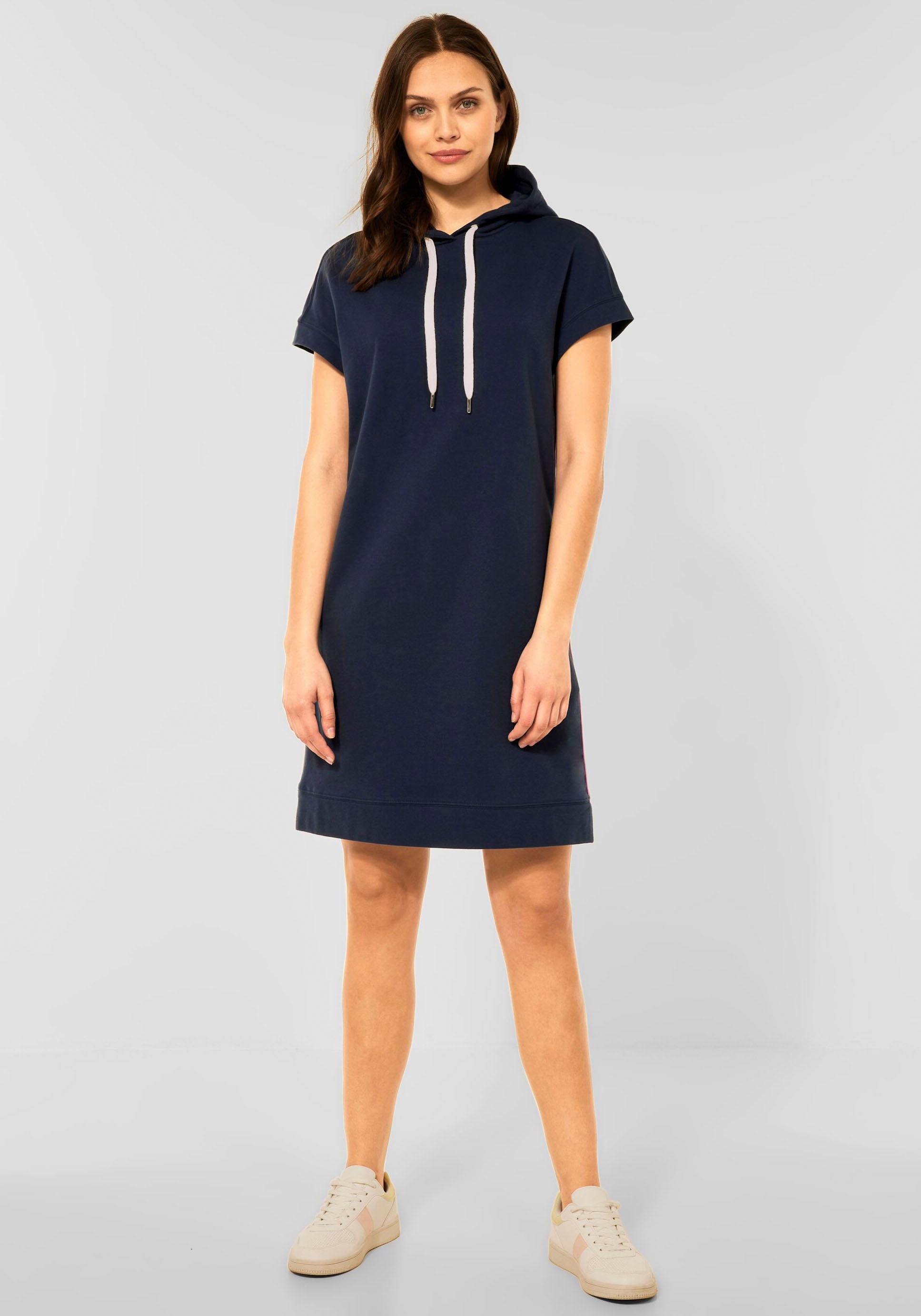 Cecil Sweatkleid, mit Seitenschlitzen