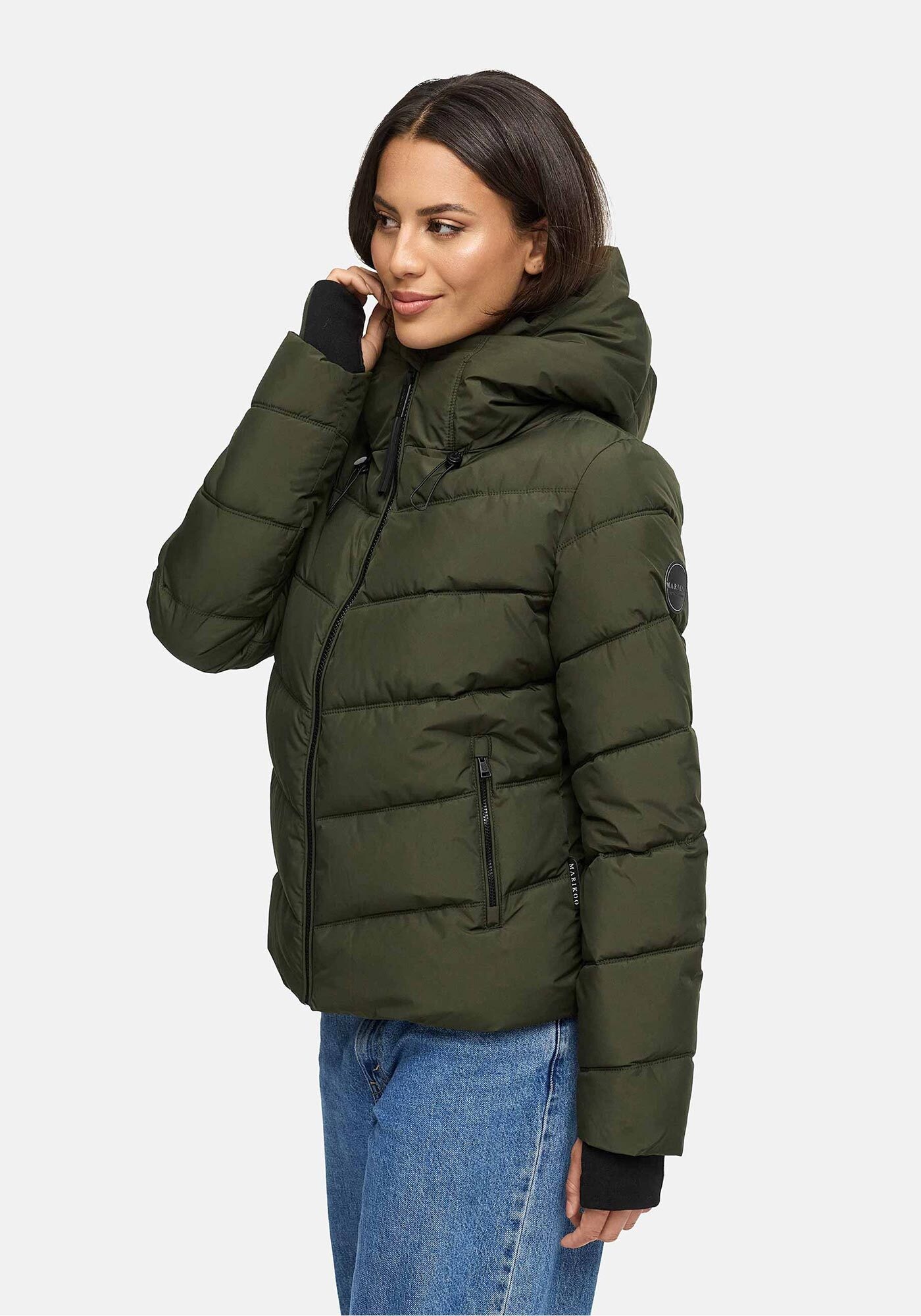 Marikoo Winterjacke »Marikoo Yukanii Damen Winterjacke Steppjacke N114«