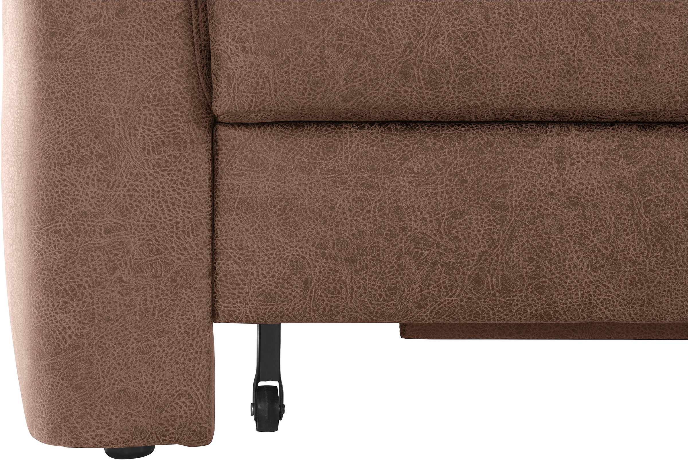 sit&more Ecksofa »Melissa L-Form«, klassisches Polsterprogramm, wahlweise Bettfunktion und Schubkasten