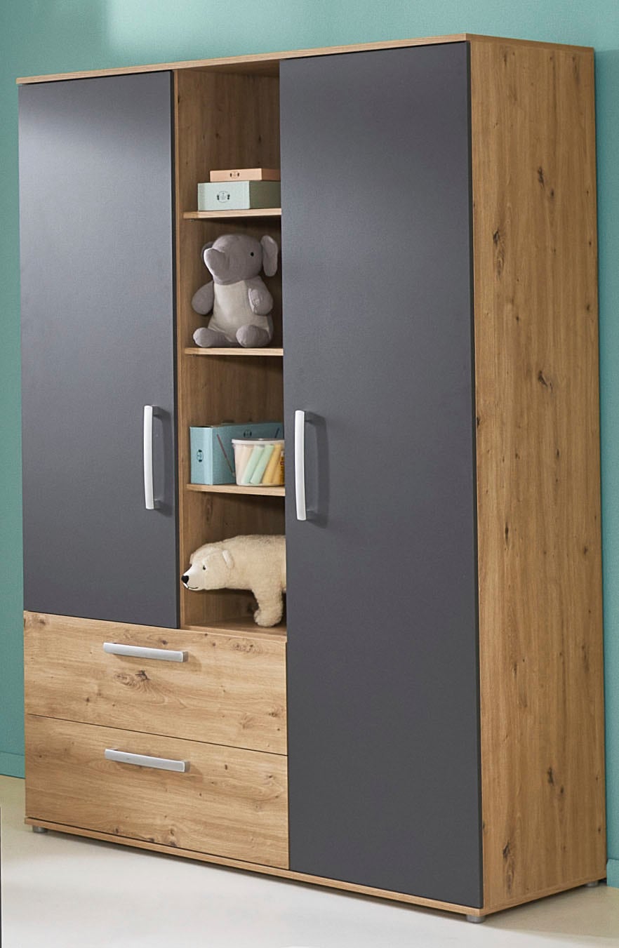 arthur berndt Jugendzimmer-Set »Kinderzimmer »Alessio« Set 4-teilig« Set, 4 Stk. tlg. Modernes Kleinkinderzimmer - Set