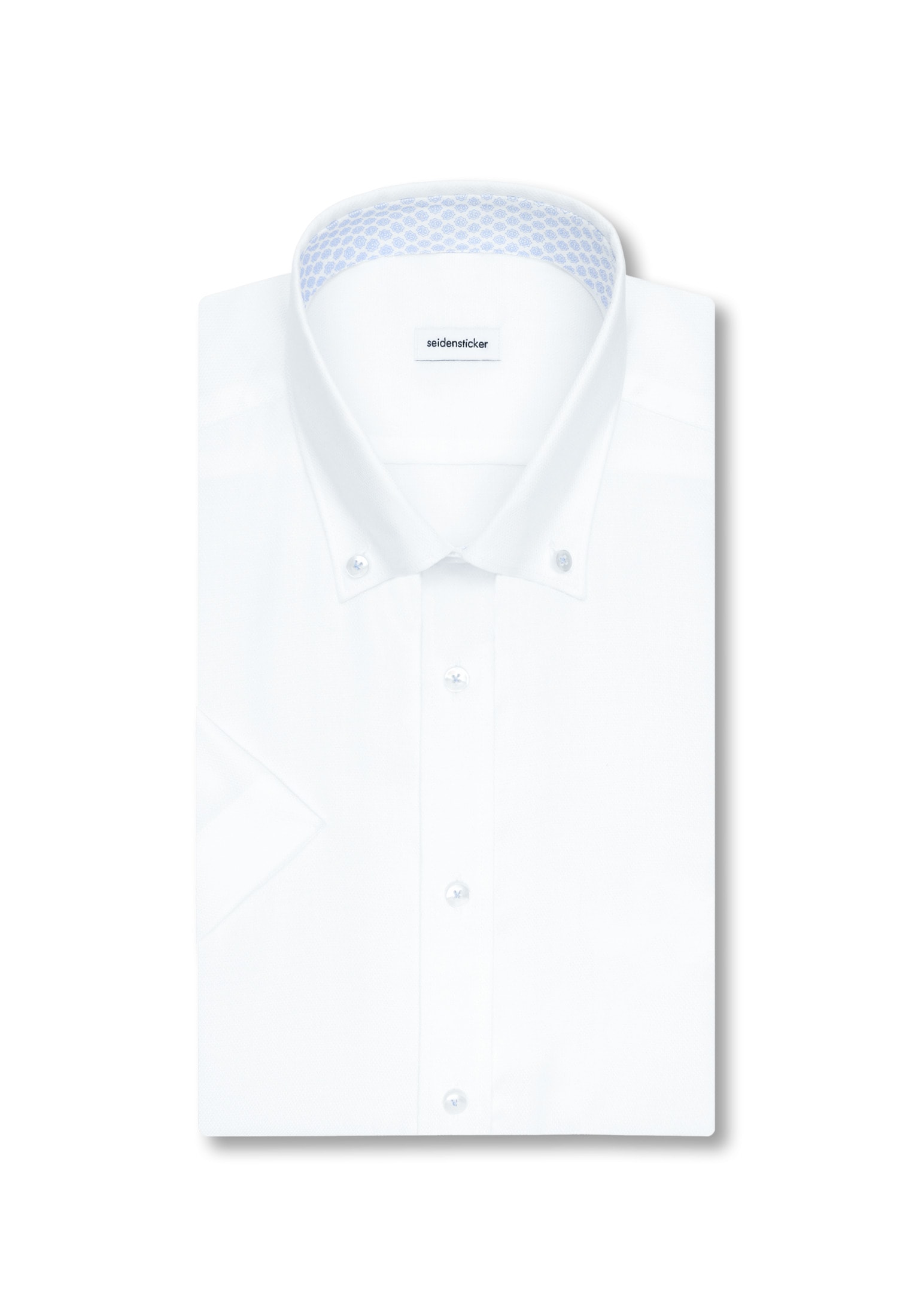 seidensticker Businesshemd »Schwarze Rose« Slim 1/2 Button-Down-Kragen Struktur