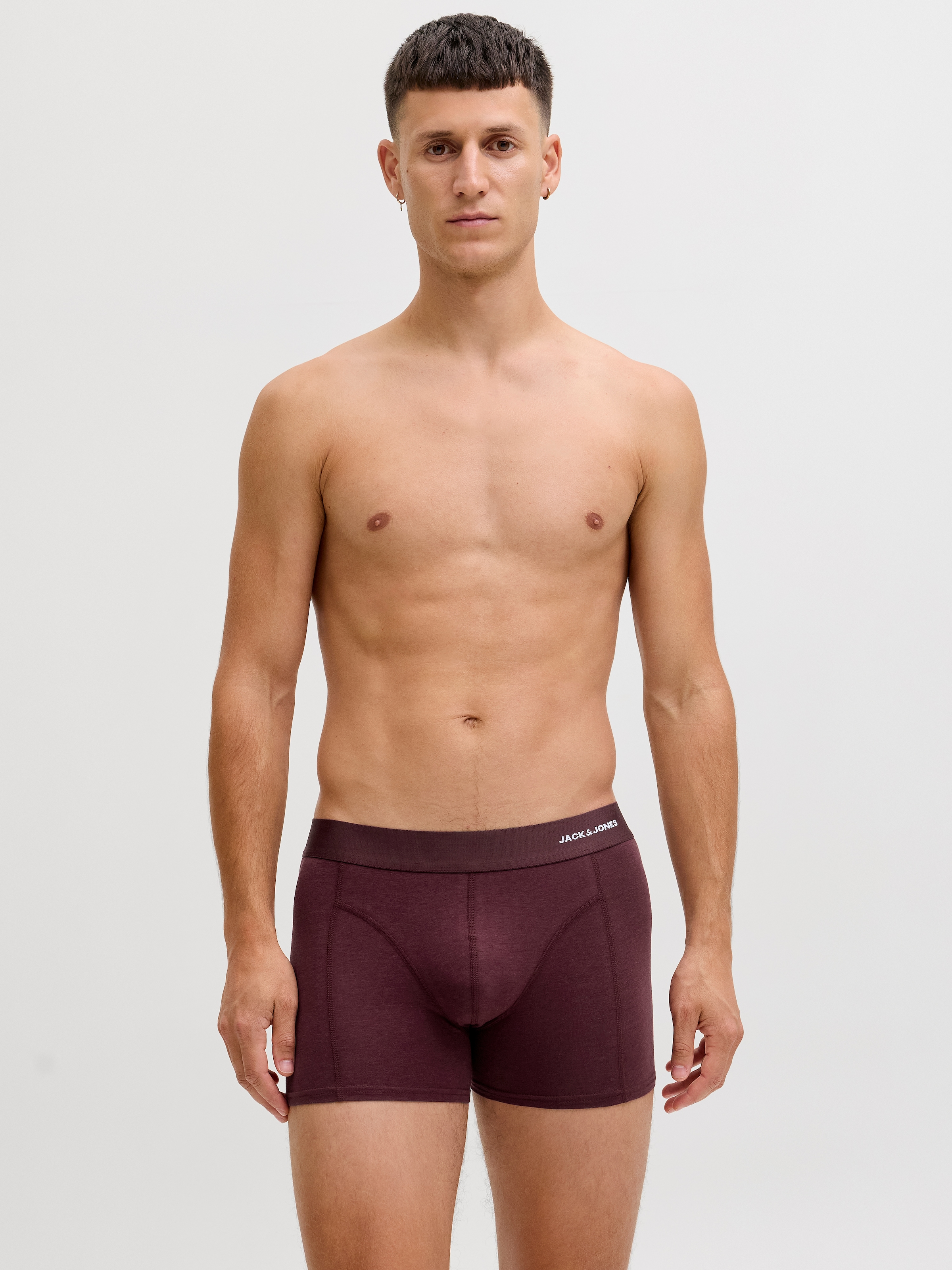 Jack & Jones Trunk »JACBASIC BAMBOO TRUNKS 3 PACK NOOS« Packung, 3 Stk.