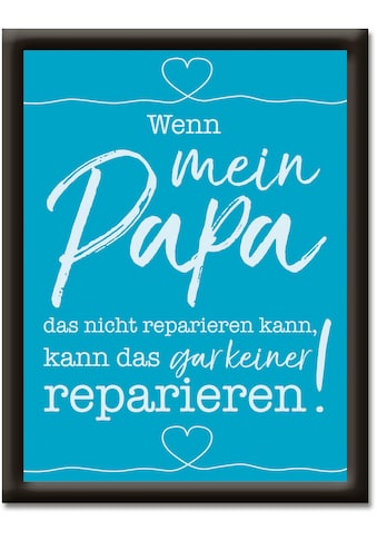 Artland Wandbild »Mein Papa«, Sprüche & Texte, (1 St.) kaufen
