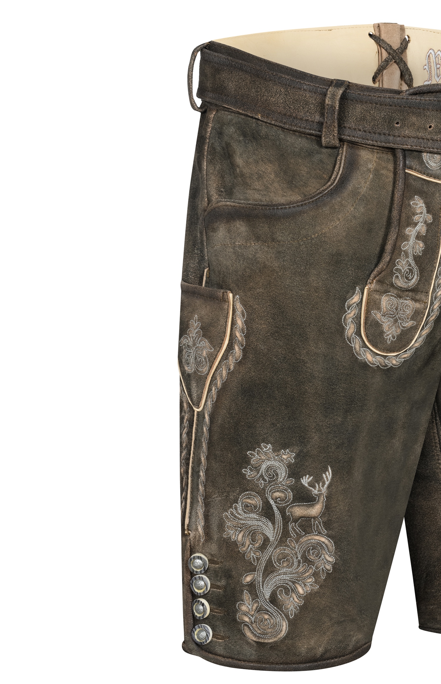 Nübler Trachtenlederhose »Lederhose Schorsch«