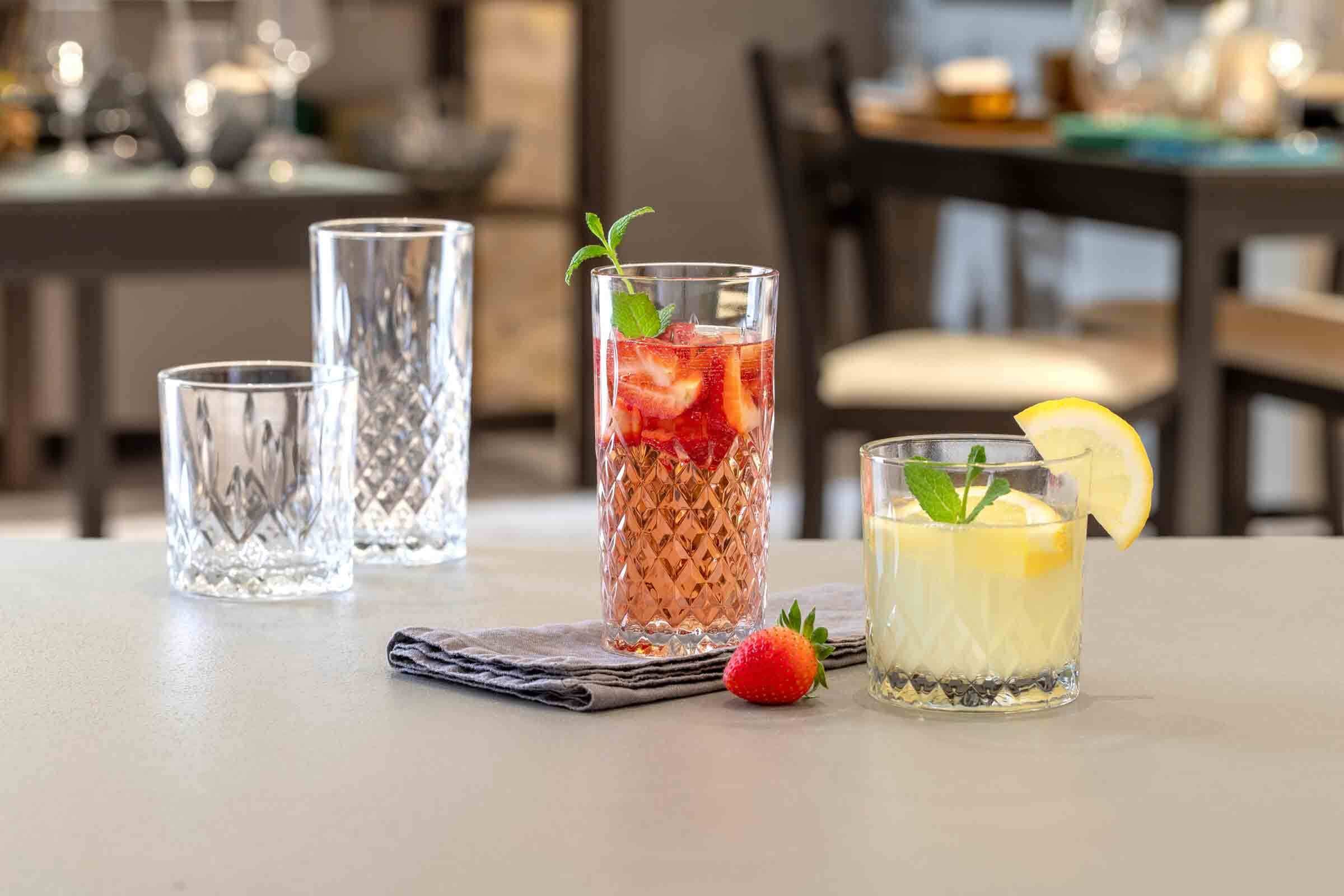 LEONARDO Gläser-Set »Becherset Limited 12er Set transparent« Spülmaschinengeeignet