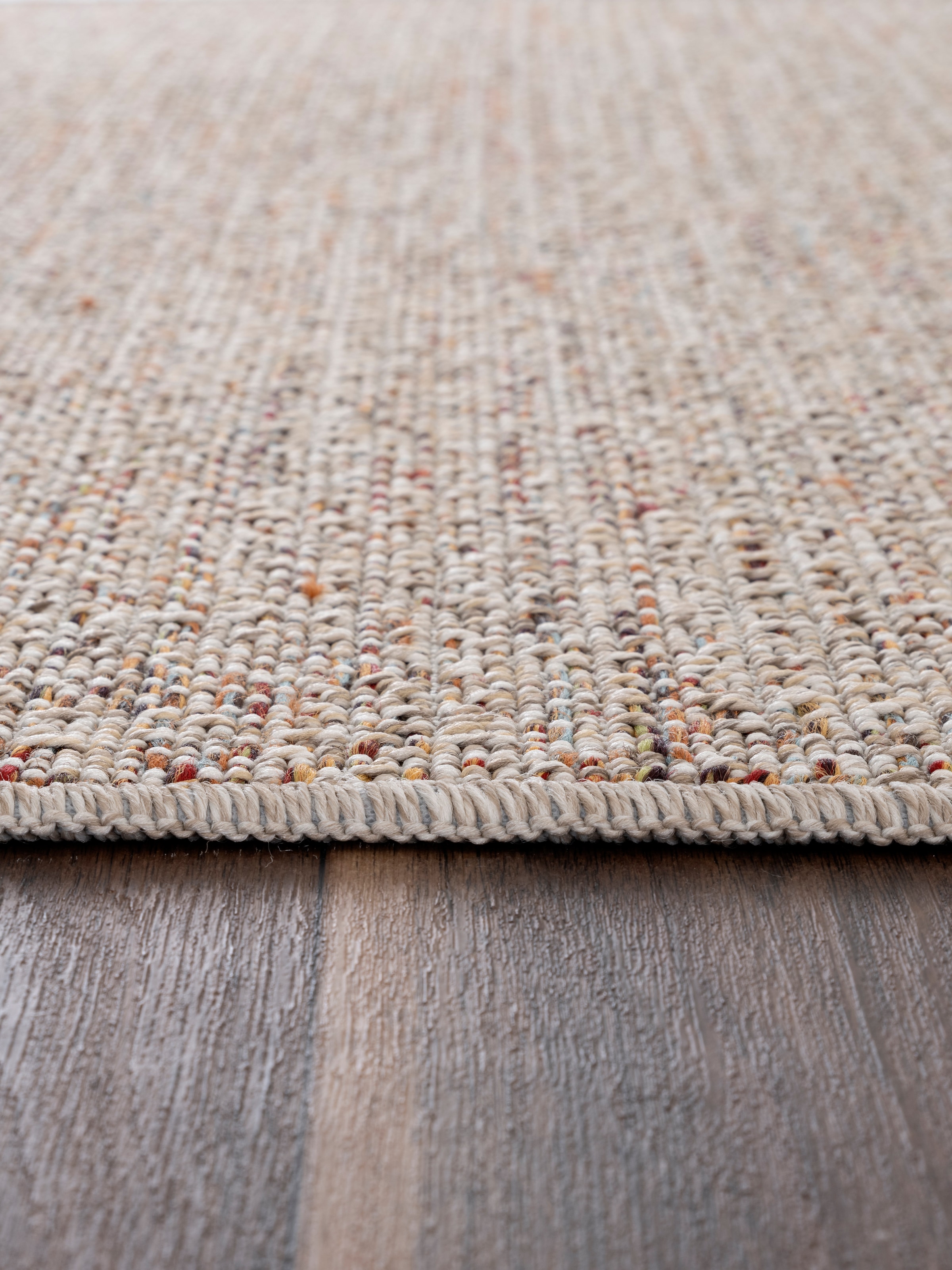 OTTO home Teppich »Lennor, In- und Outdoor geeignet, Balkon, Camping« rechteckig 8 mm Höhe Wetterfest & UV-beständig, meliert, Esszimmer, Wohnzimmer