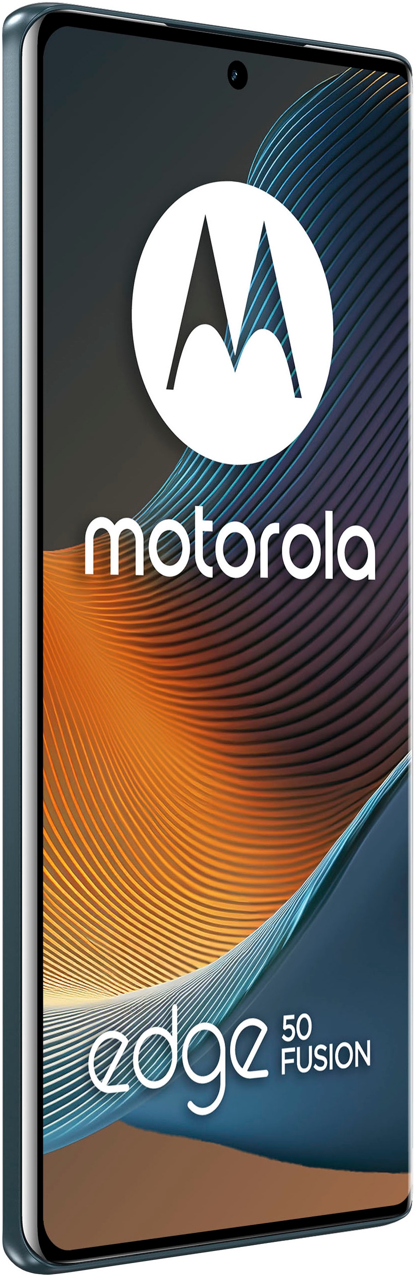 Motorola Smartphone »moto edge50 Fusion 256 GB«, Forest Blue