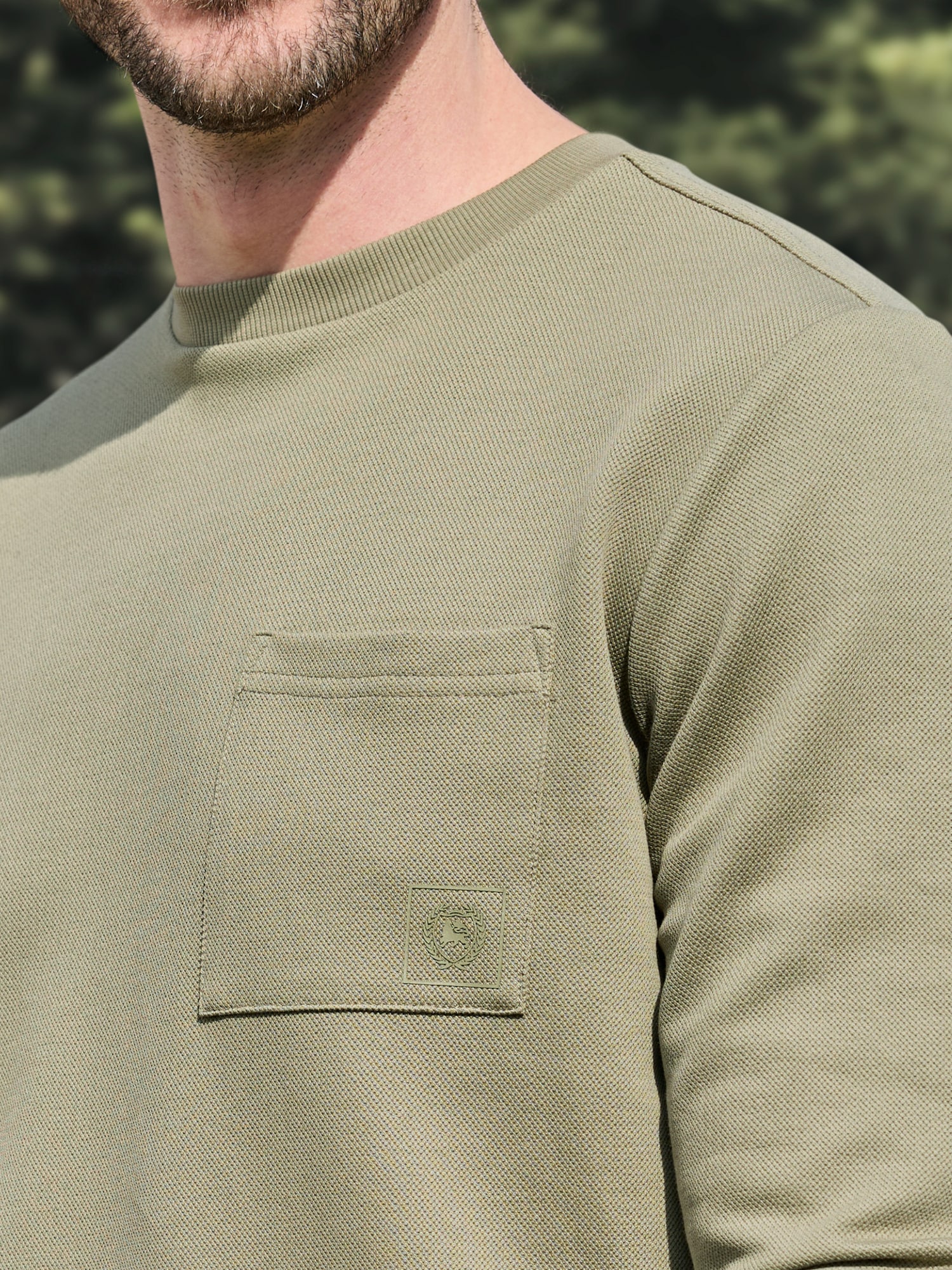 LERROS Sweatshirt »Herren Sweatshirt - clean, soft und smart!«
