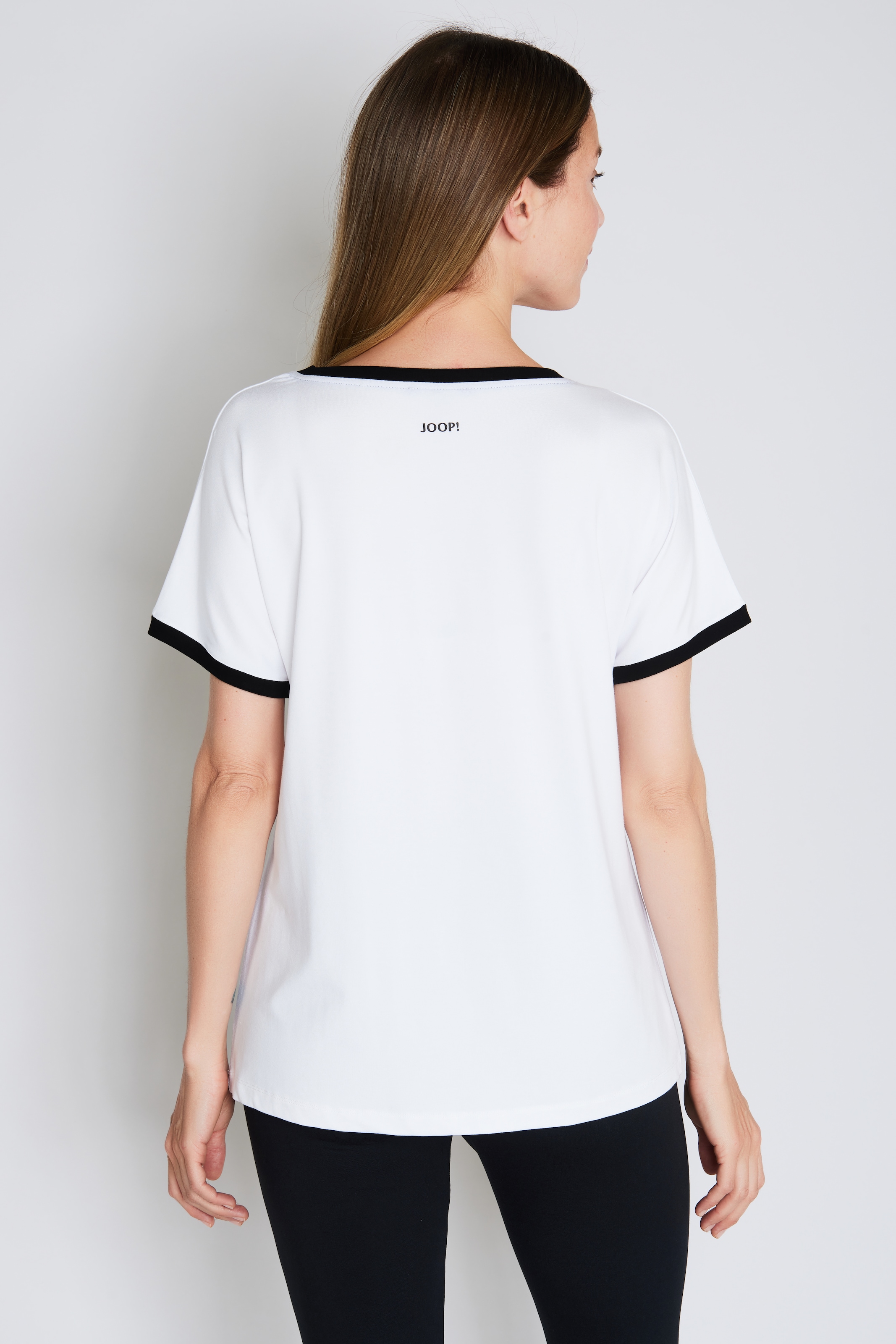 JOOP! T-Shirt »Move«, Kurzarm, atmungsaktiv, Cornflower-Print