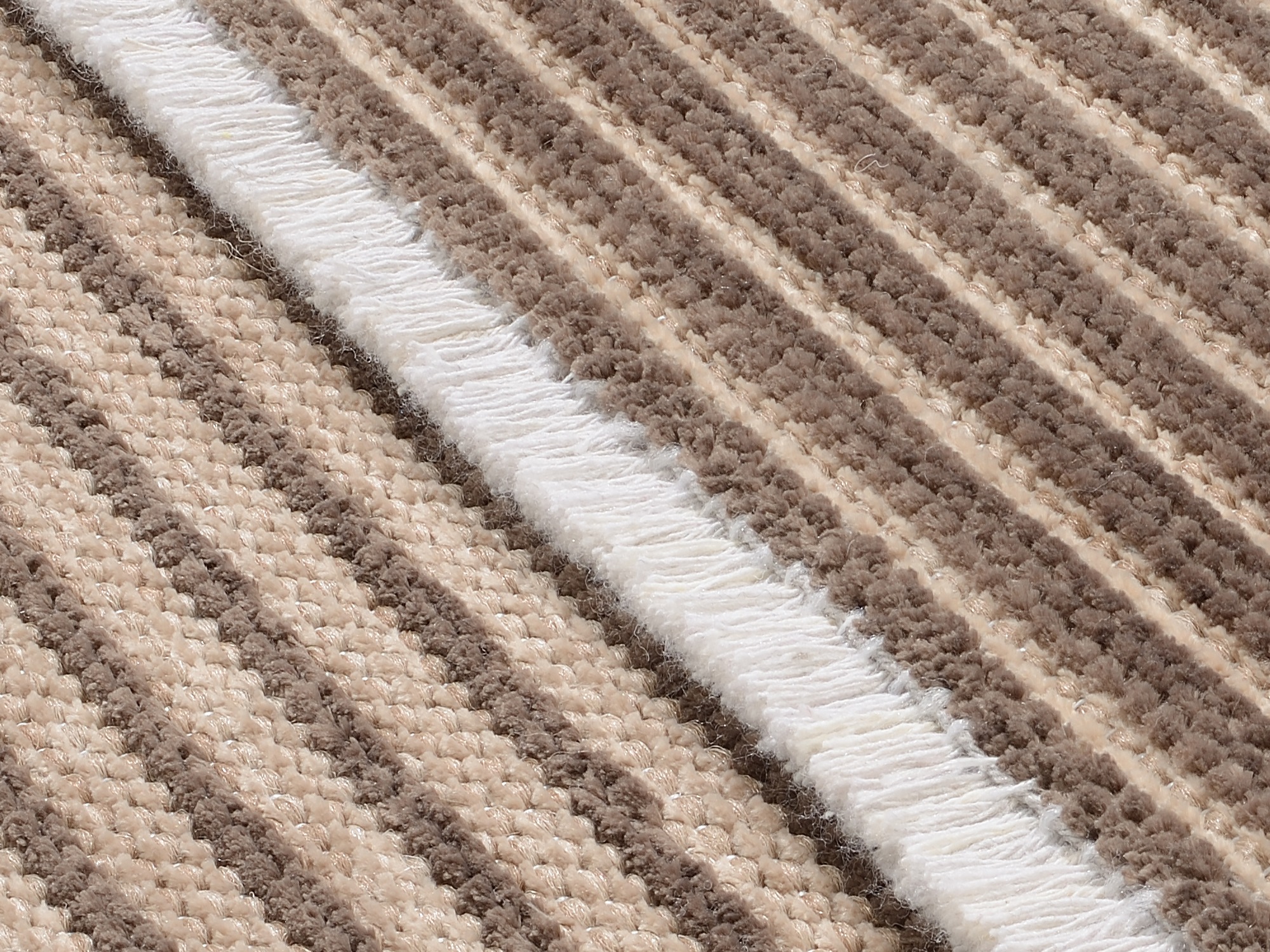 OCI DIE TEPPICHMARKE Teppich »JOKER OF STRIPES« rechteckig 5 mm Höhe Wendeteppich, weiche flache Oberfläche