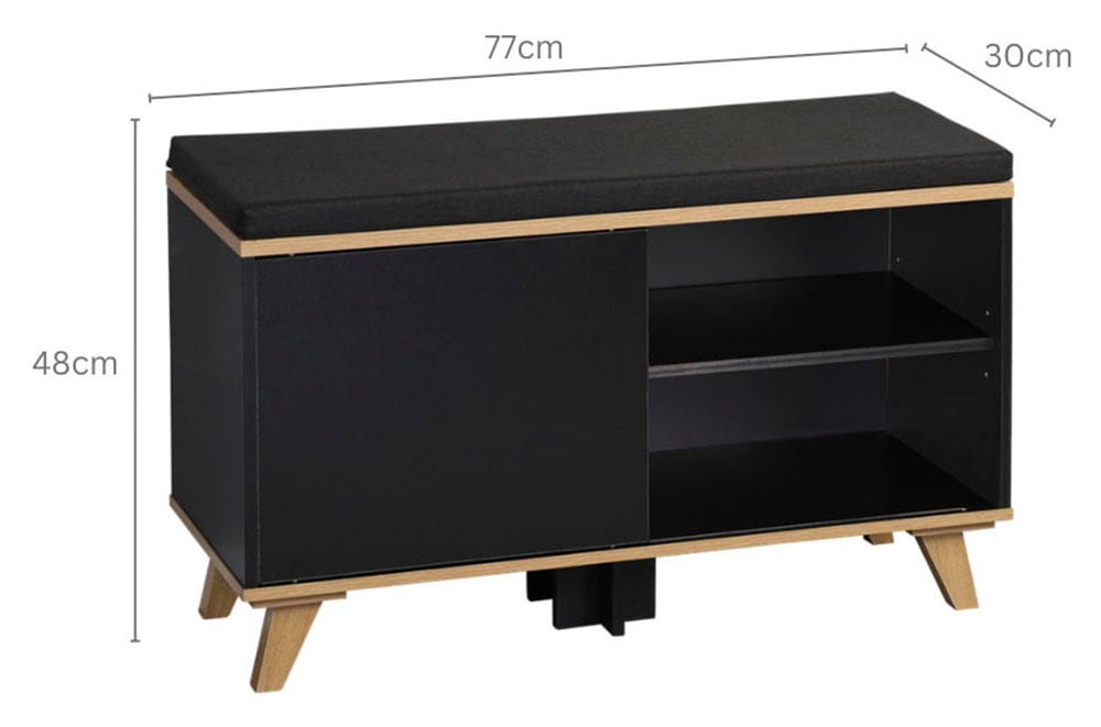 KESPER® Schuhschrank »KESPER Schuhschrank mit Sitzkissen«