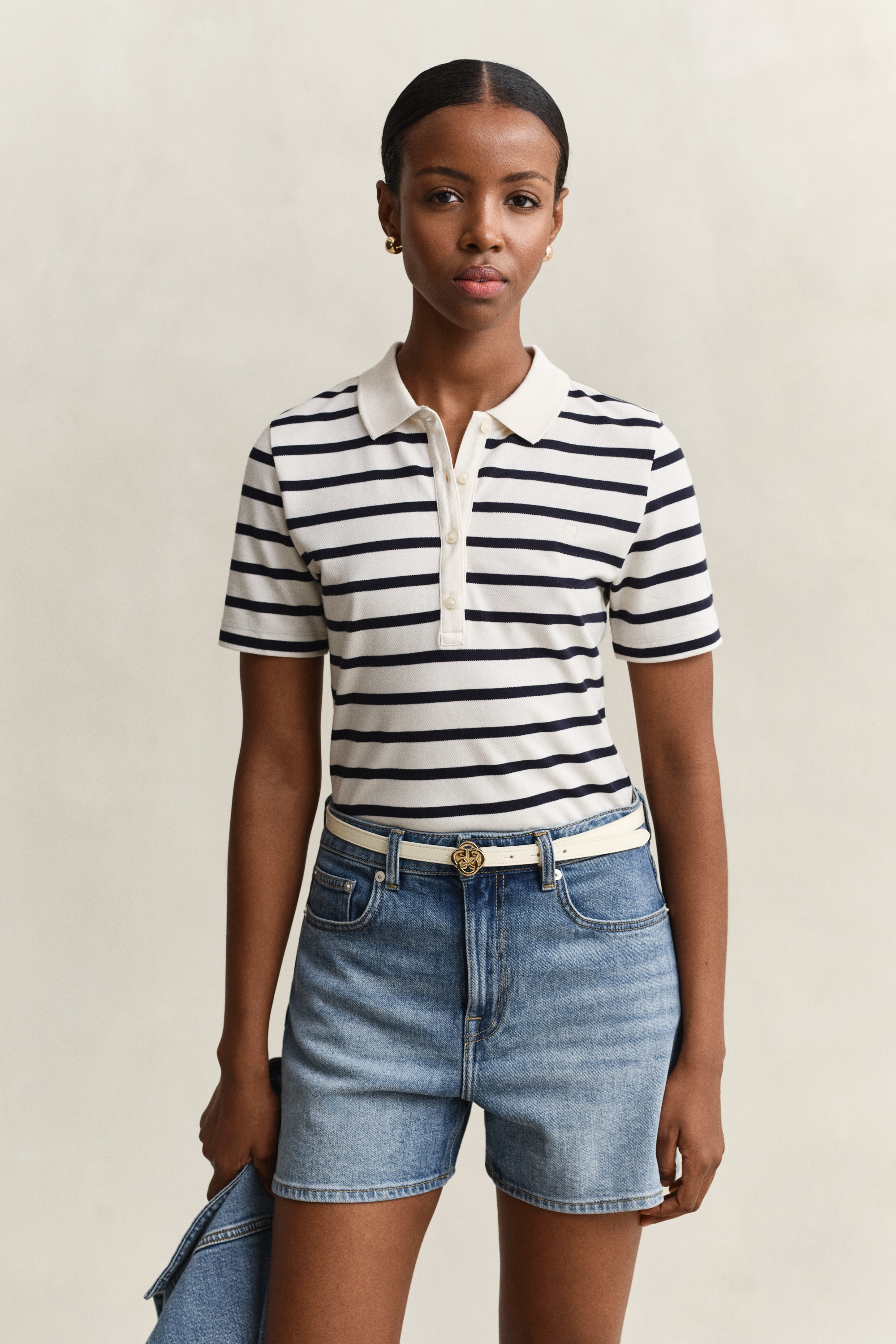 Gant Poloshirt »SLIM STRIPED« Slim fit mit Polokragen