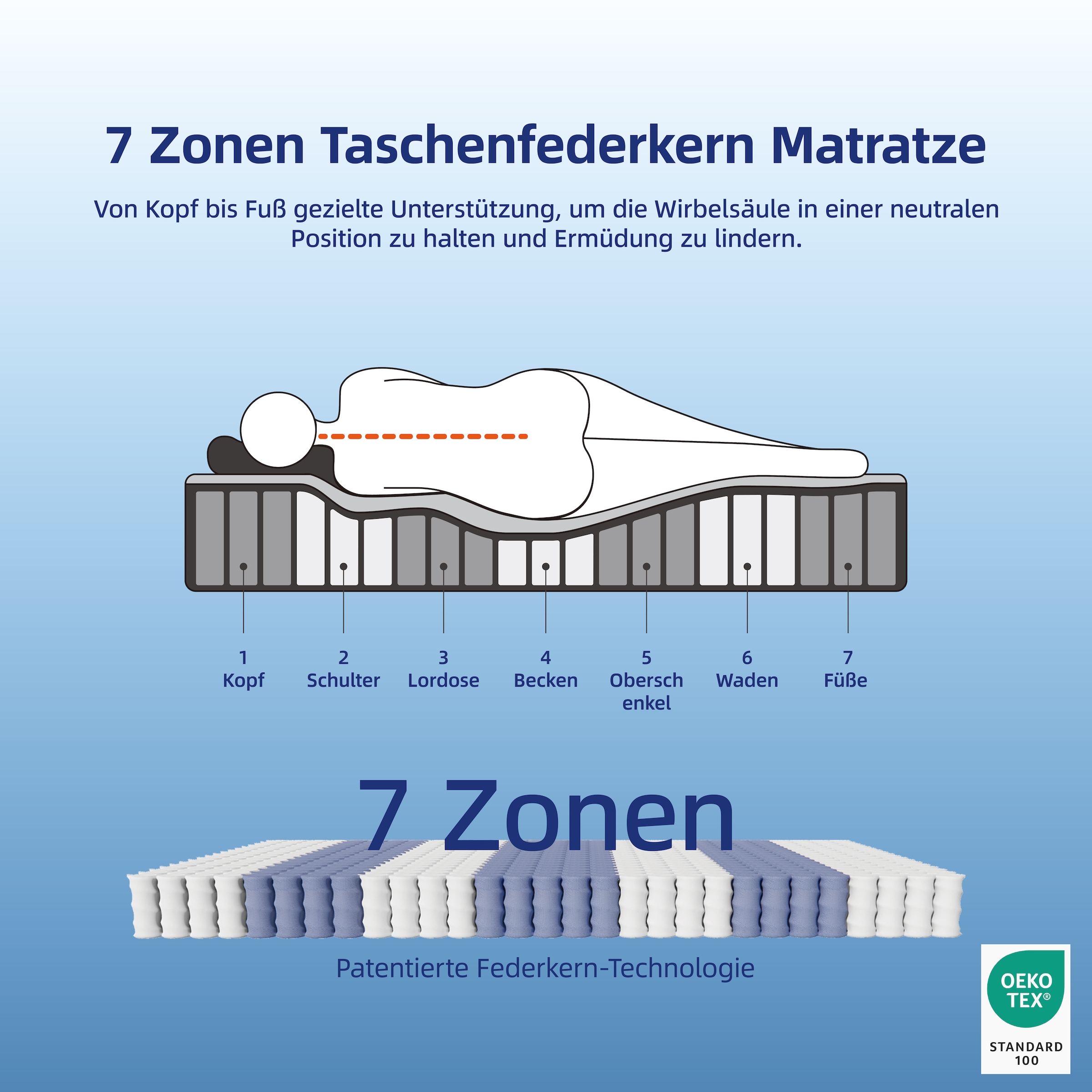 OTTO home Boxspringbett »FYNNA in den Breiten 140 & 180cm erhältlich, inkl. Bettkasten« inkl. Topper, erhältlich in verschiedenen Farben