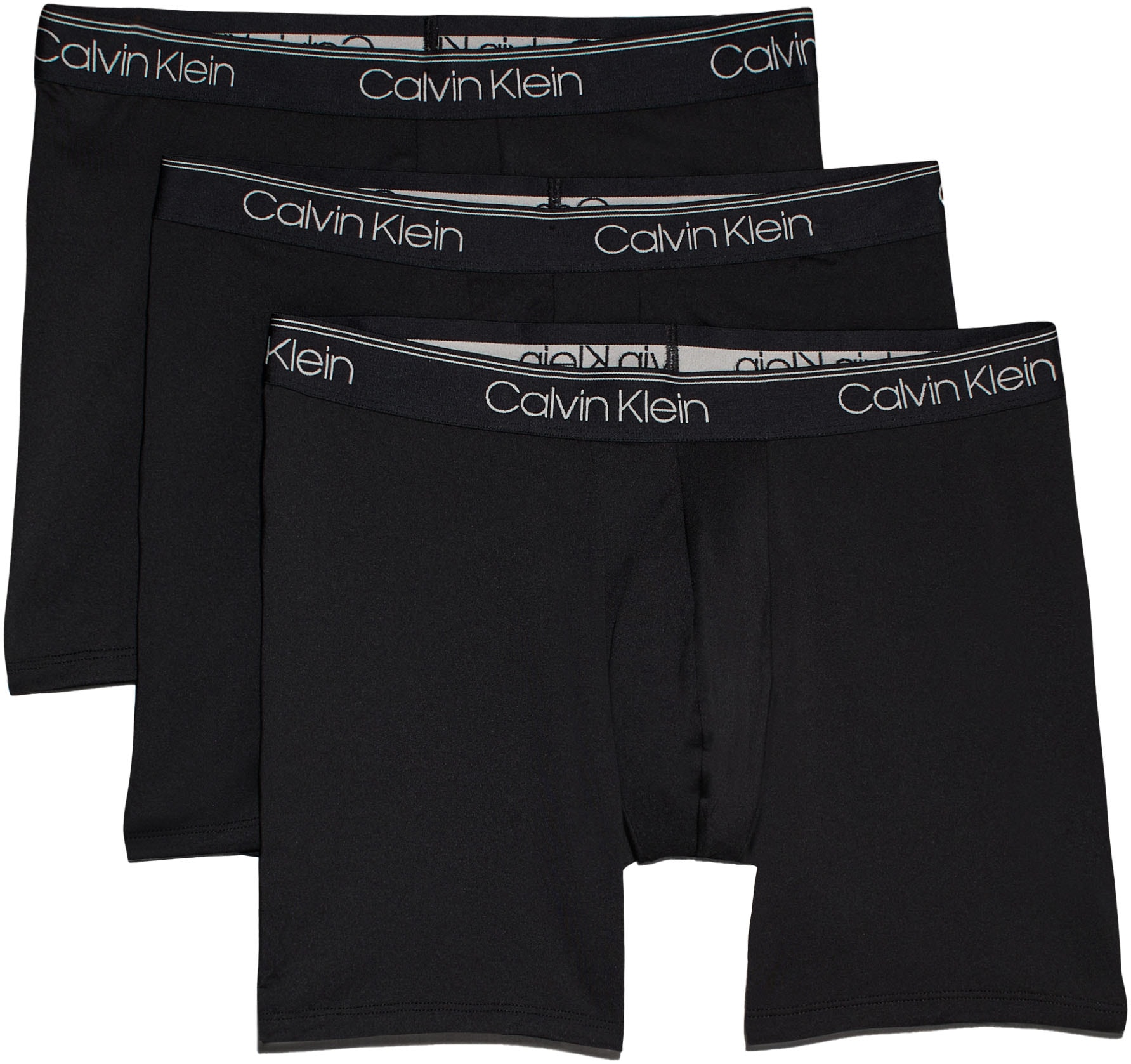 Boxer »BOXER BRIEF 3PK«, (Packung, 3er-Pack), mit längerem Bein & Logo-Elastikbund