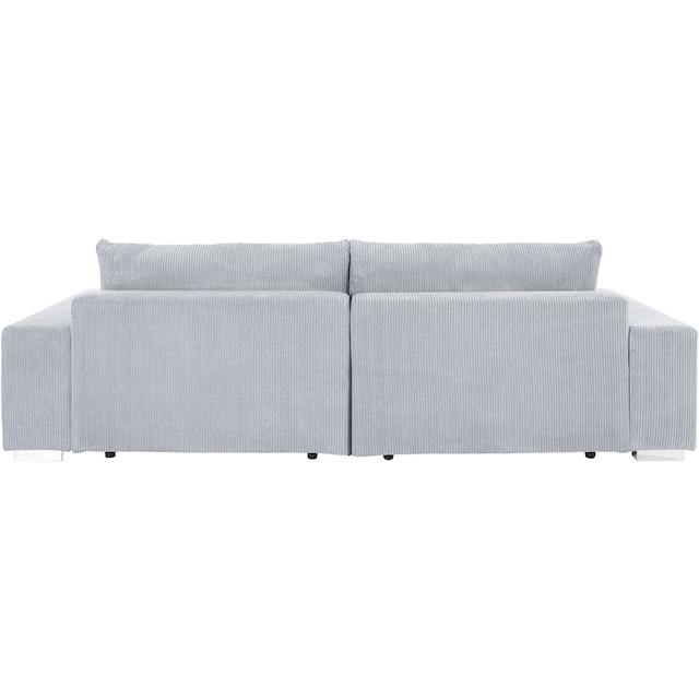 Home affaire Big-Sofa »Vasco«, Breite 277 cm, inkl. 6-teiliges Kissenset,  in Cord bestellen bei OTTO