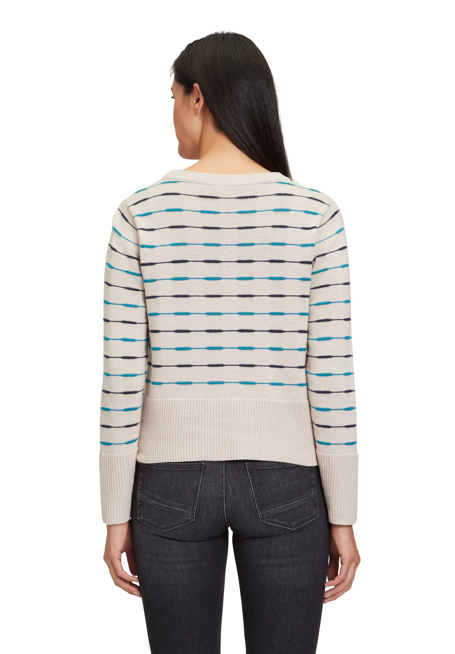 Betty&Co Strickpullover »Strickpullover mit Rippbündchen«