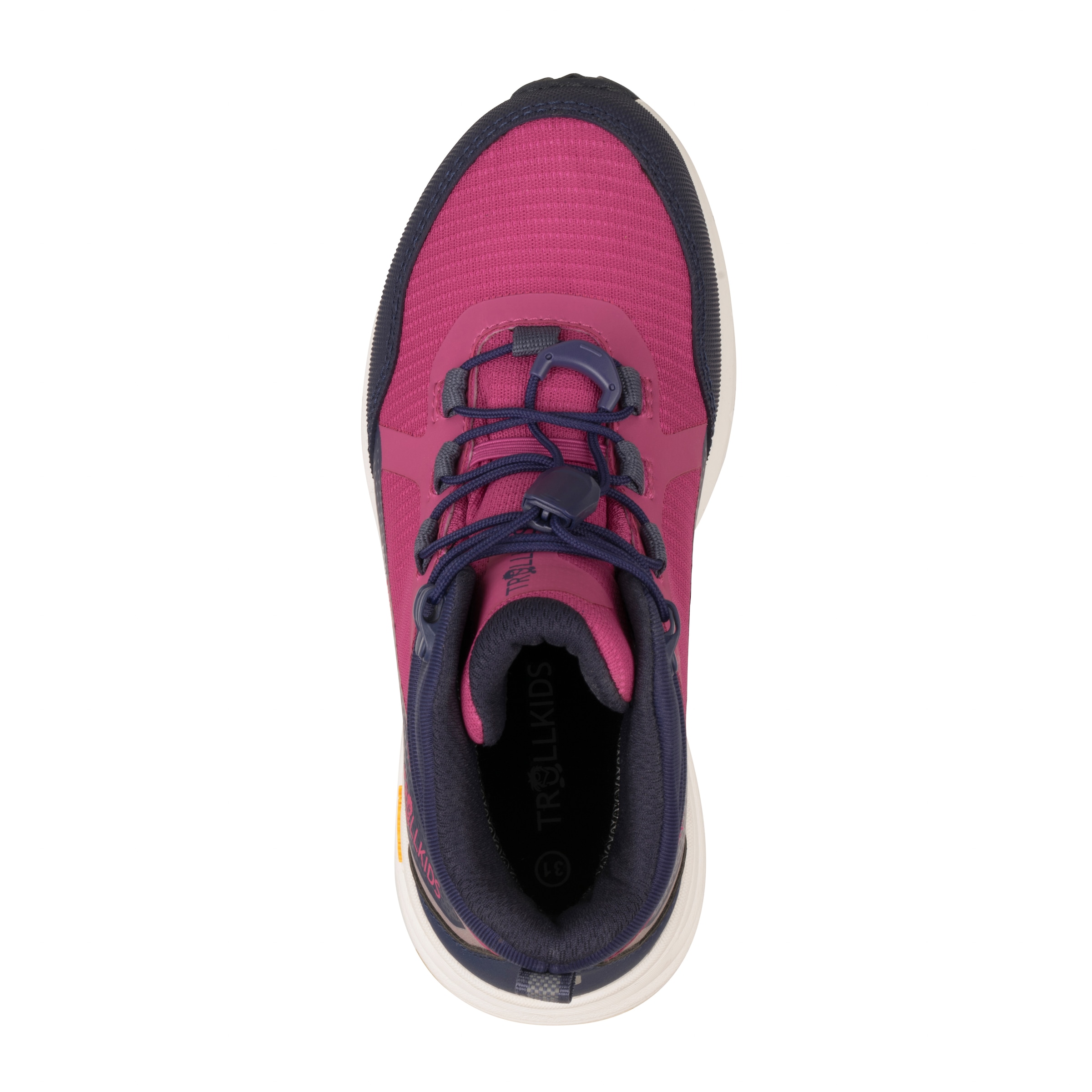 TROLLKIDS Outdoorschuh »KIDS SKARVAN HIKER MID XT«  wasserdicht, Vibram Sohle, Schnellverschluss, reflektierende Details