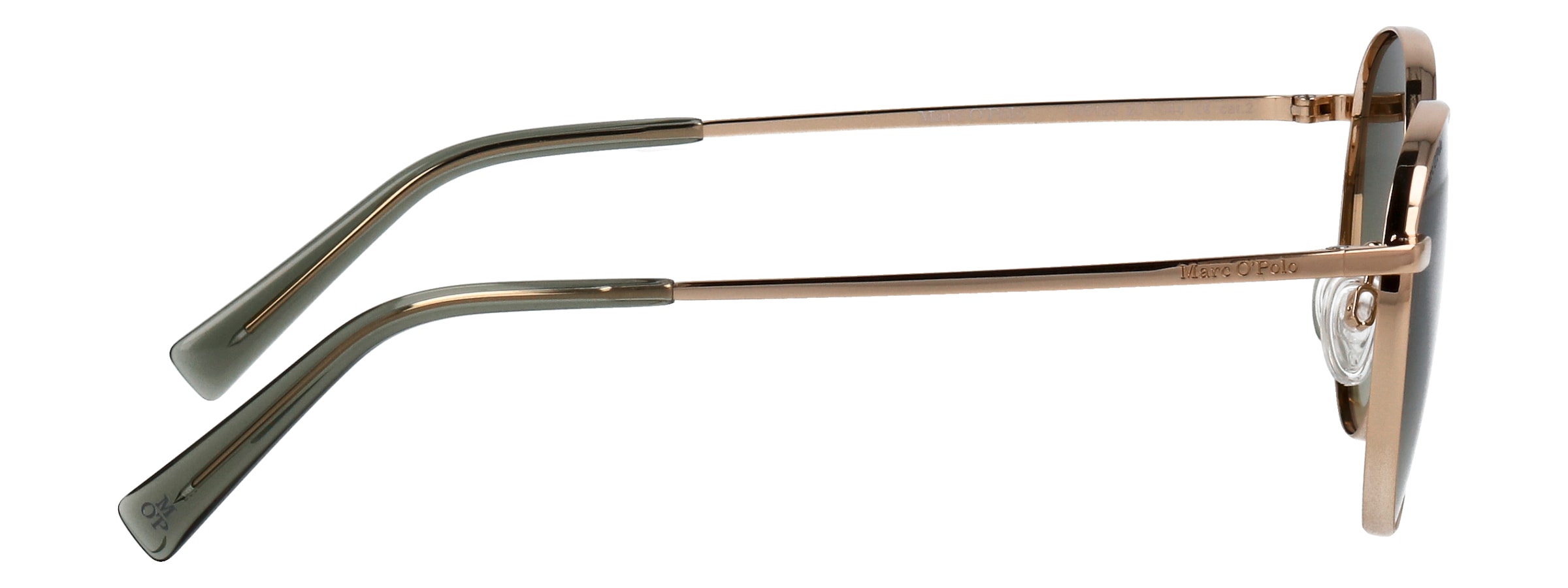 Marc O'Polo Sonnenbrille »Modell 505123« Form Panto, Logoschriftzug auf Bügel, Metallfassung