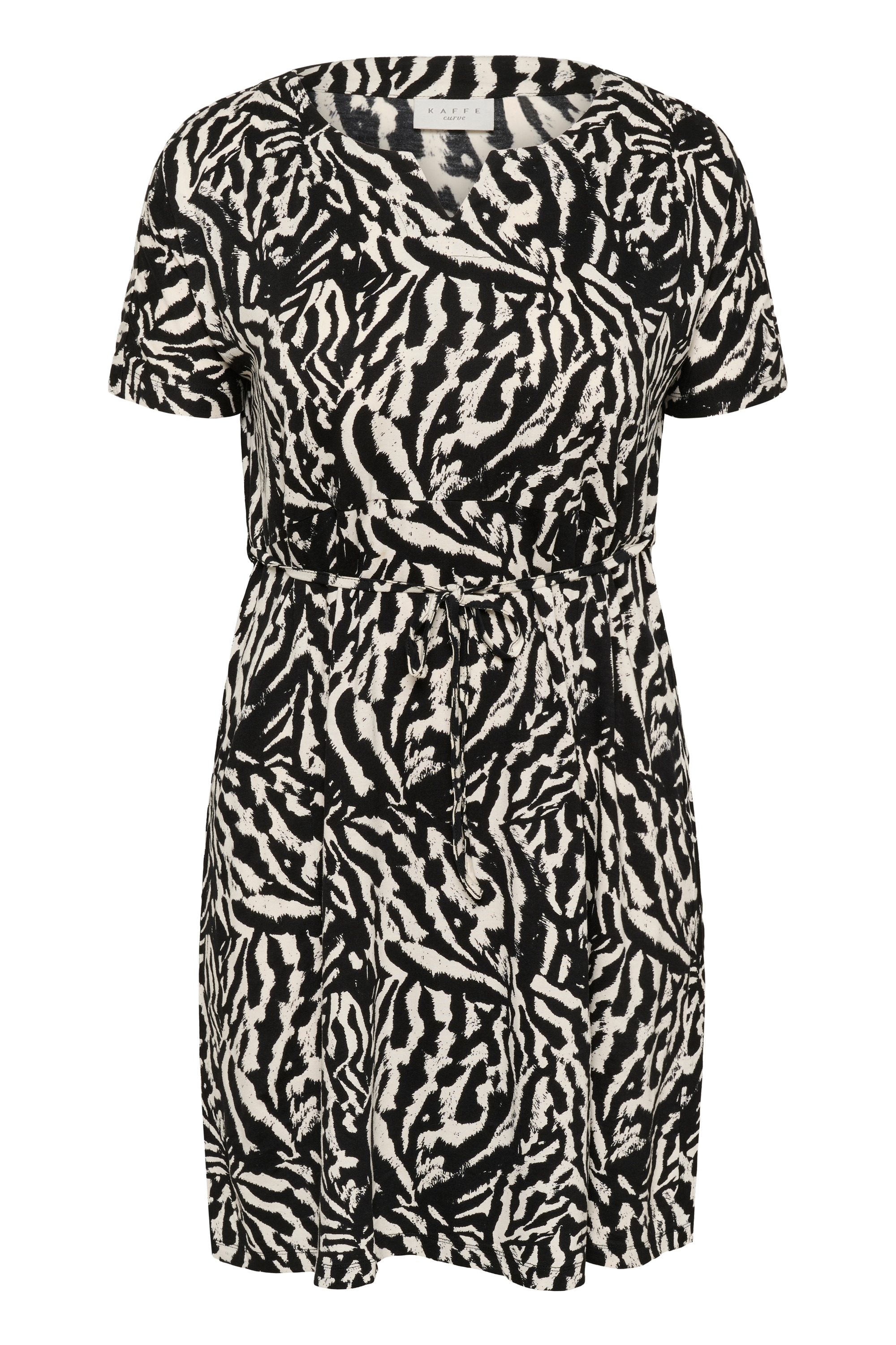 KAFFE Curve Midikleid »Damen Kleid KCmella«