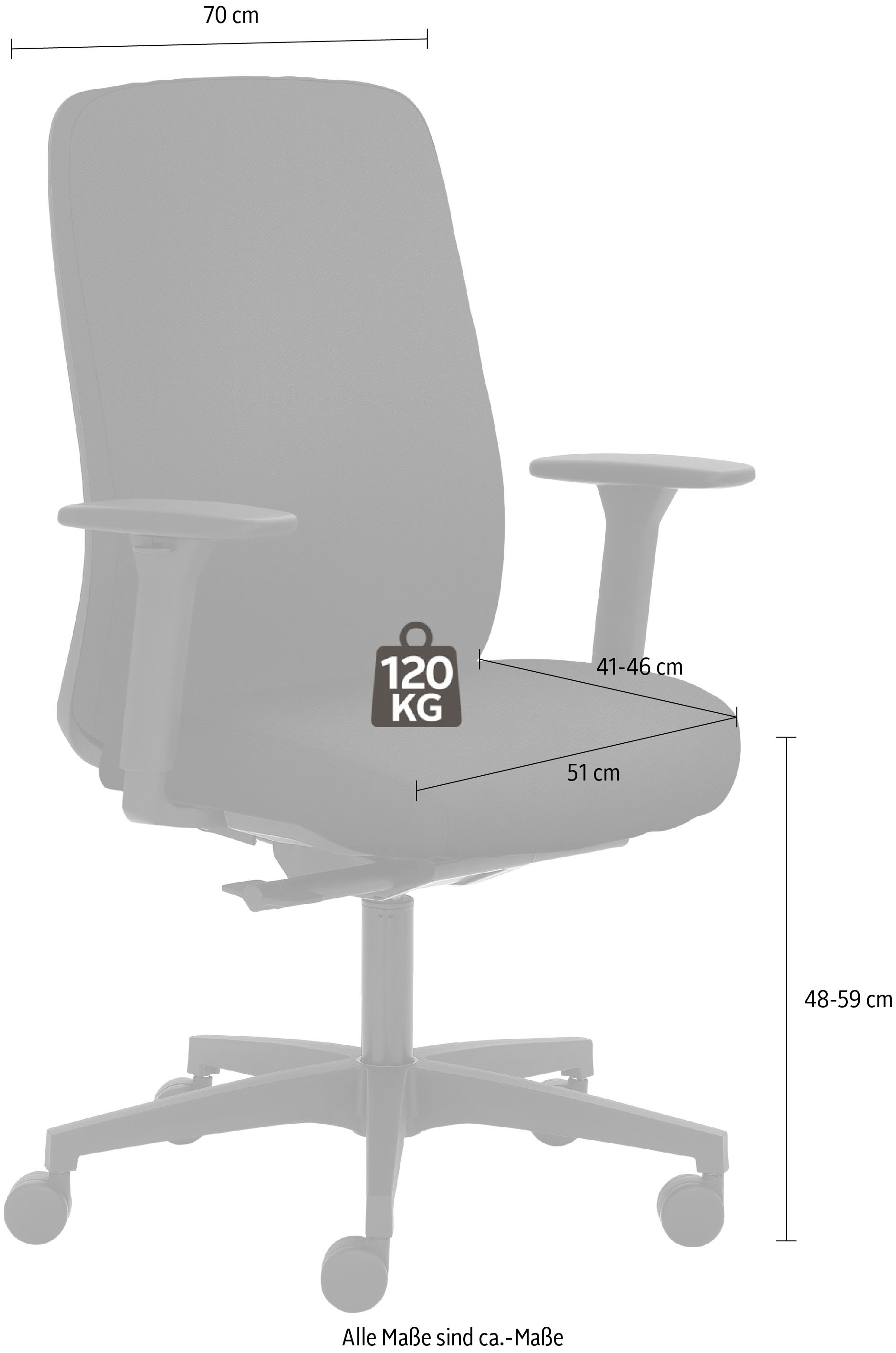 Mayer Sitzmöbel Bürostuhl »myTRITON« () 1 Stk.