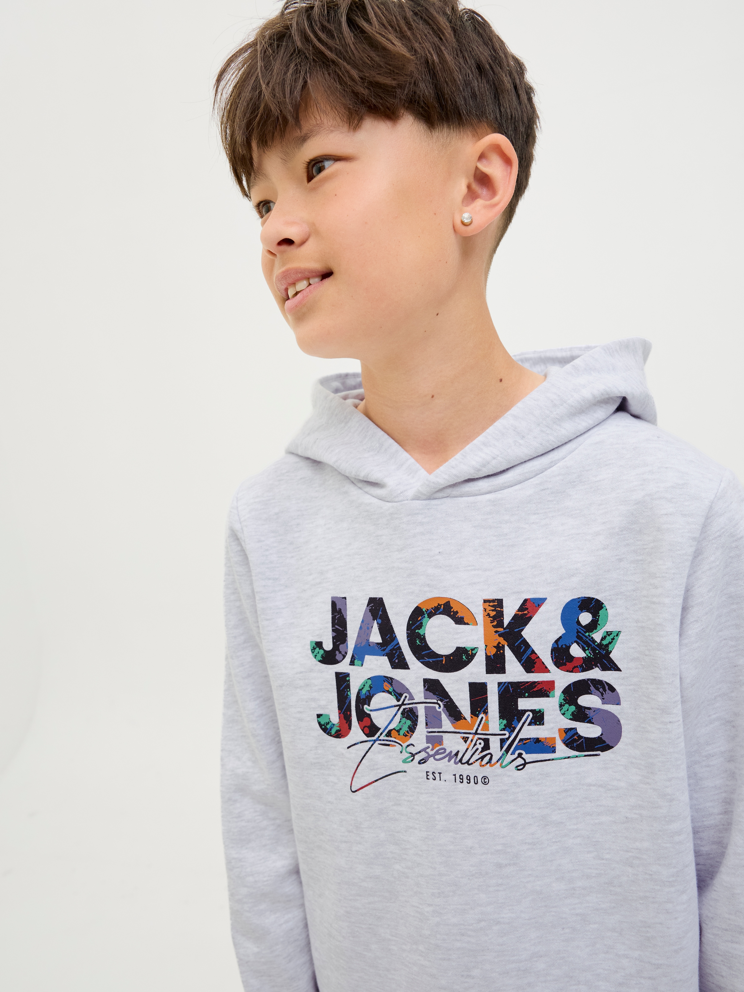 Jack & Jones Junior Kapuzensweatshirt »JJGEPLAS SWEAT HOOD JNR«
