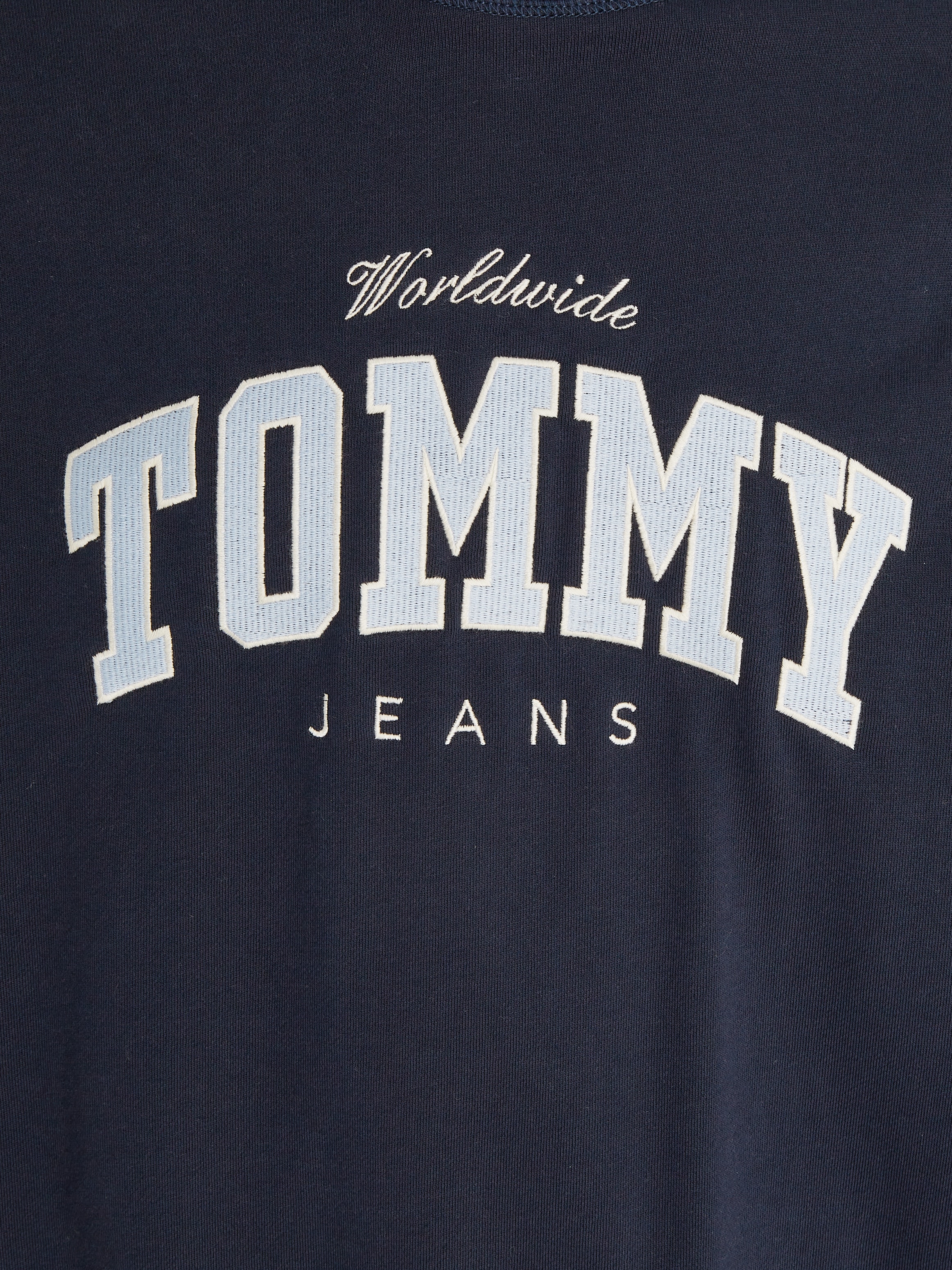 Tommy Jeans Sweatshirt »TJM BOXY VARSITY CREW EXT«