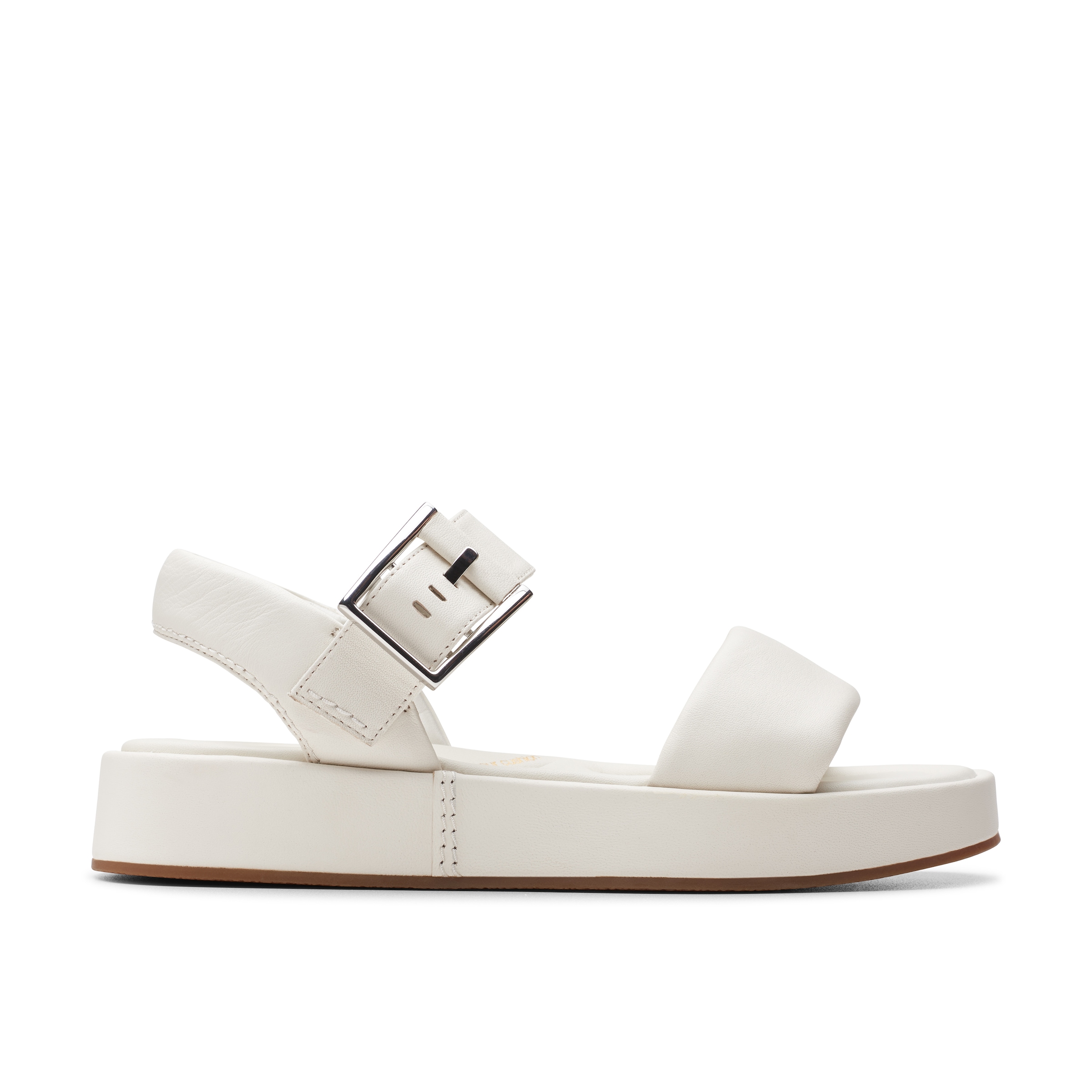 Clarks Sandale »Alda Strap«, Sandale, Flats mit Plateausohle