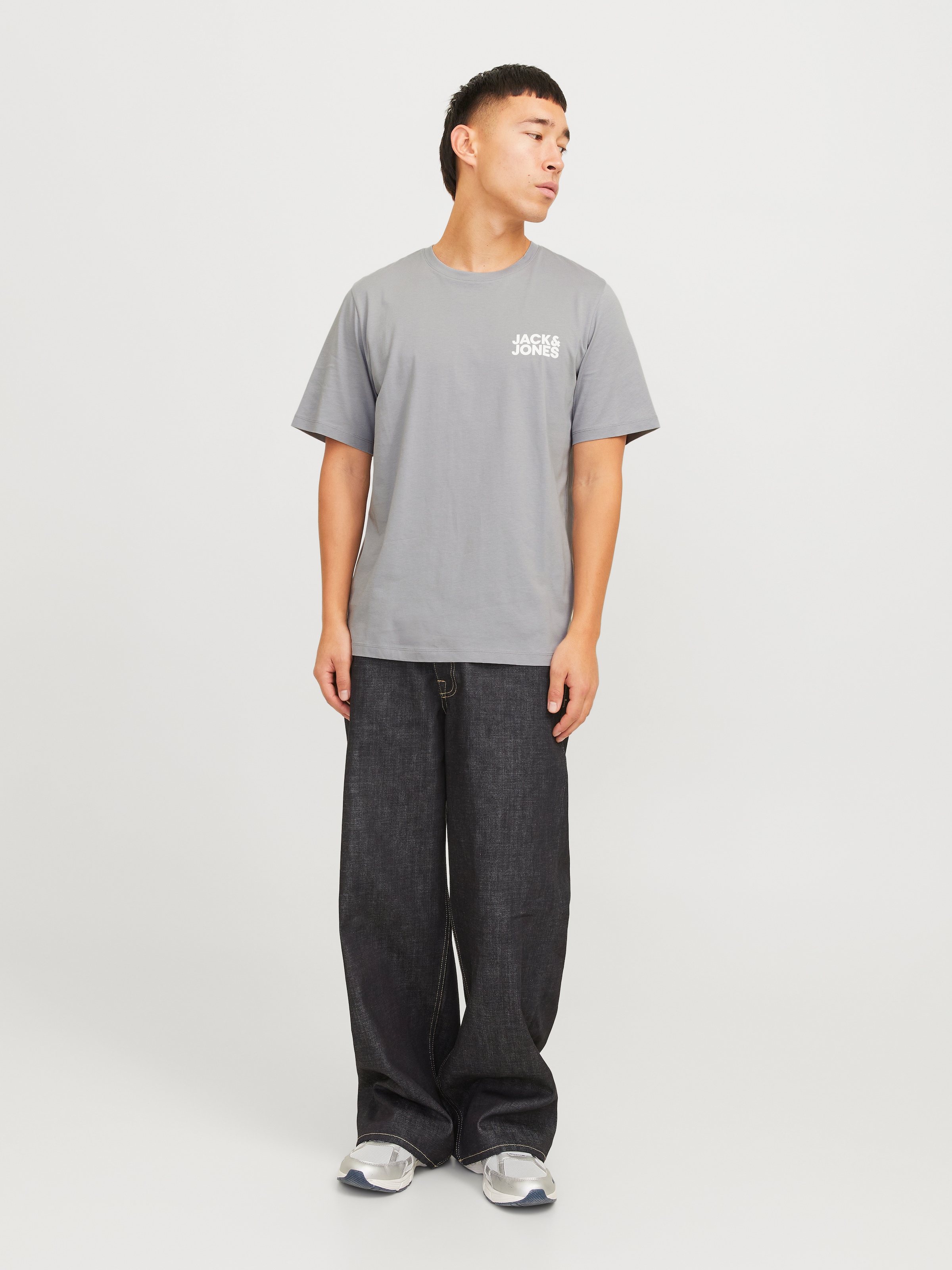 Jack & Jones Rundhalsshirt »JJECORP LOGO TEE SS«, mit Logo Print