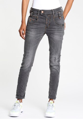 GANG Slim-fit-Jeans »"MARGE"«, mit halb verdeckter Knopfleiste kaufen
