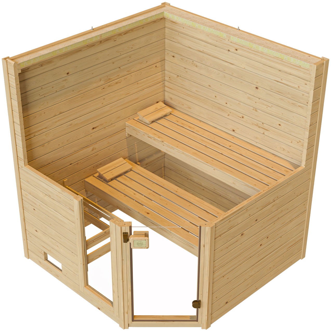 weka Sauna »Valida«, 7,5 kW Bio-Ofen mit digitaler Steuerung