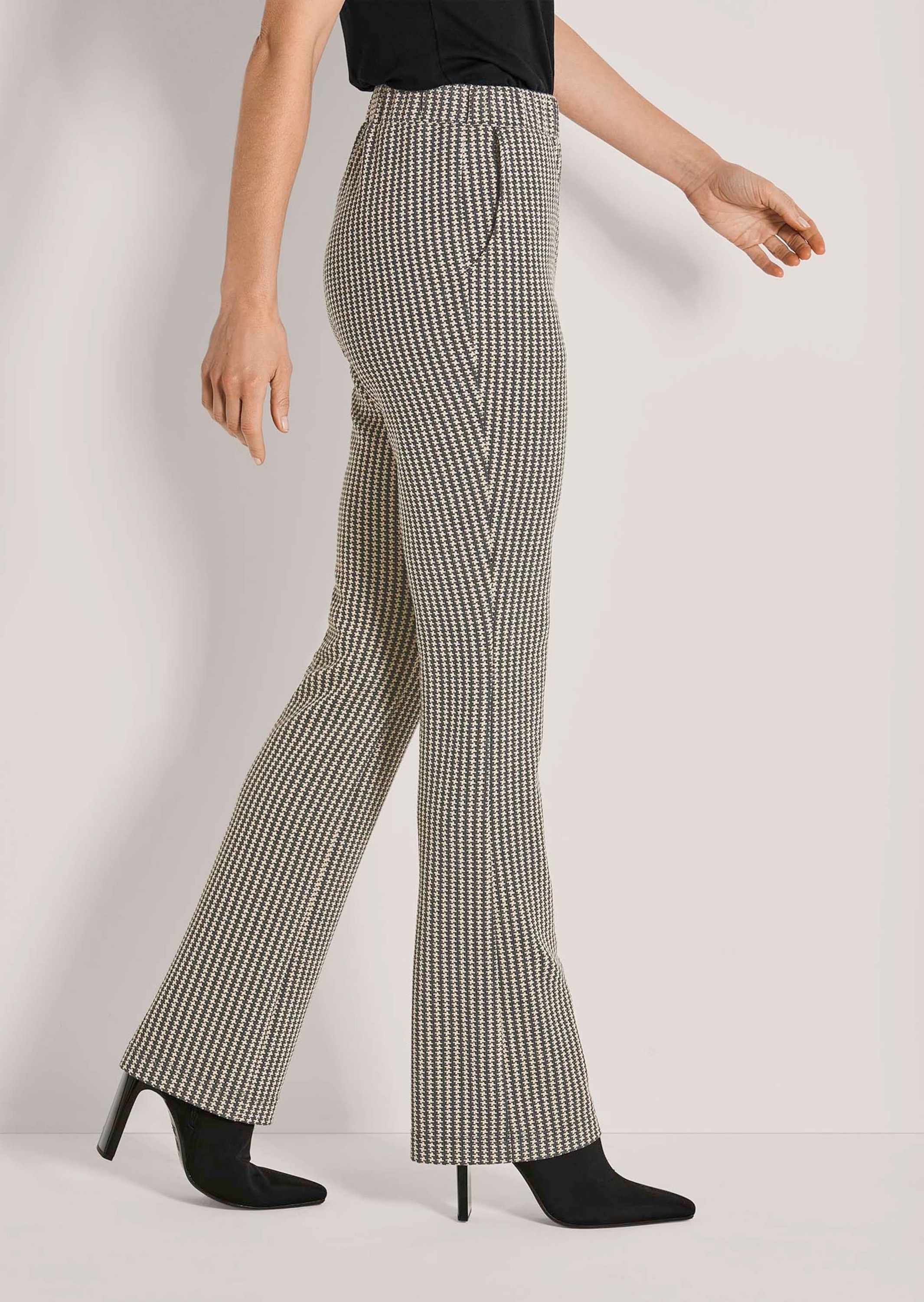 MADELEINE Schlupfhose »Schlupfhose Gerade Jersey-Hose mit Muster«