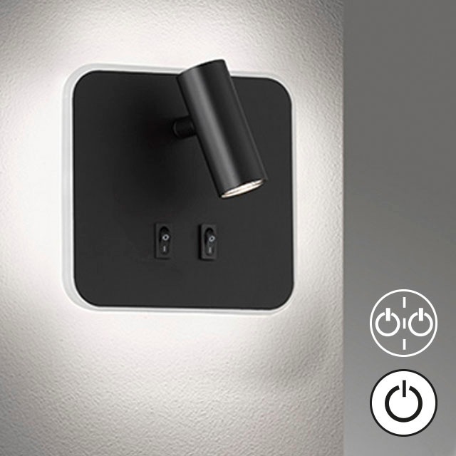 FISCHER & HONSEL LED Wandleuchte »Mila«, 1 flammig, Leuchtmittel LED-Modul | LED fest integriert