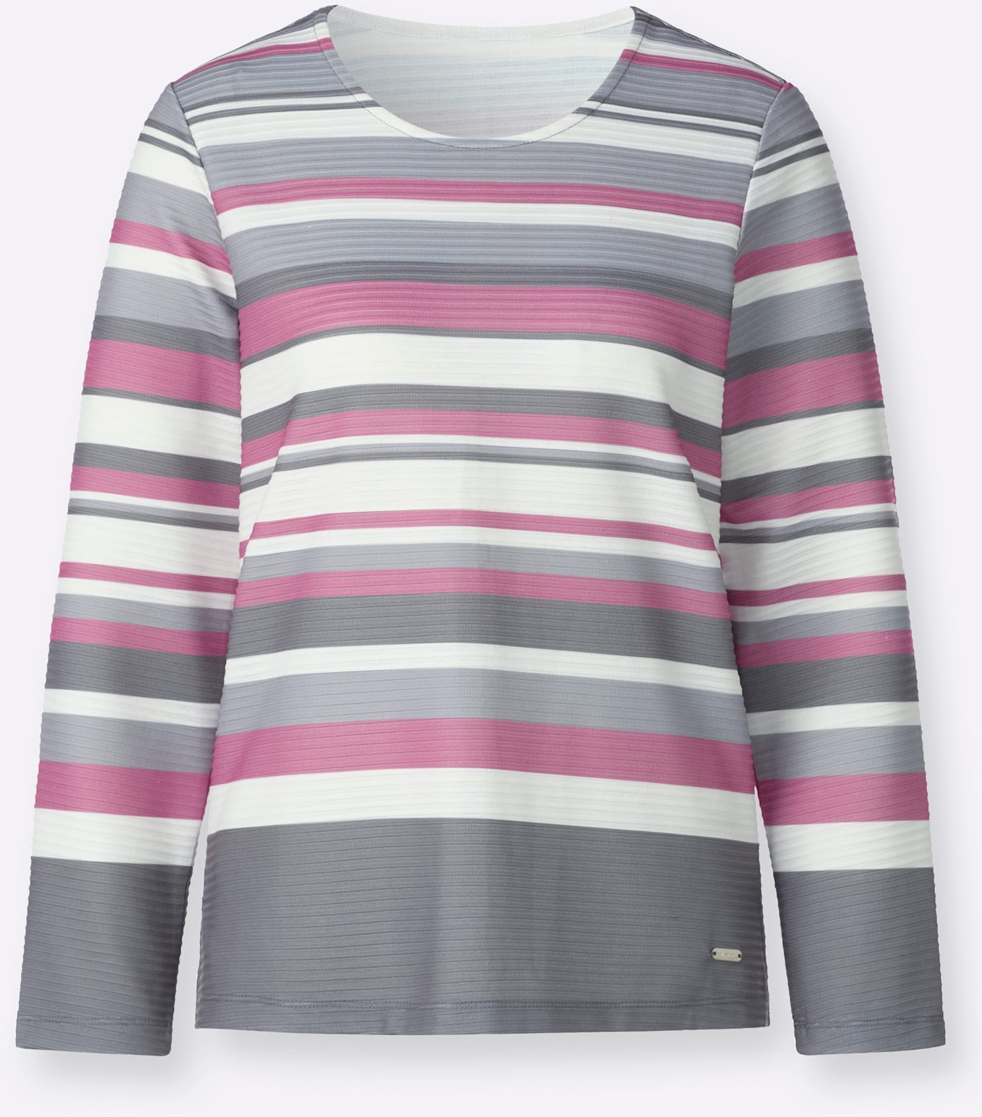 Casual Looks Langarmshirt »Rundhals-Shirt« 1
