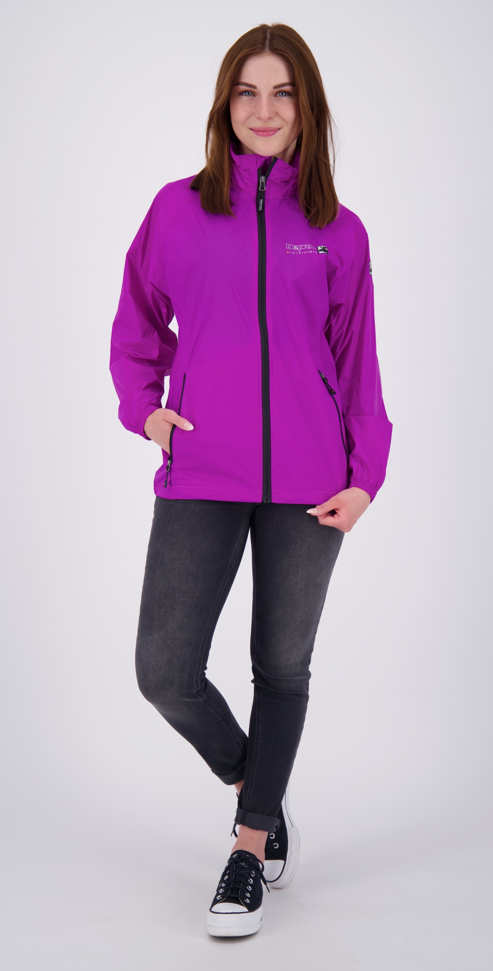 DEPROC Active Regenjacke »ROBSON WMN II« auch in Großen Größen erhältlich