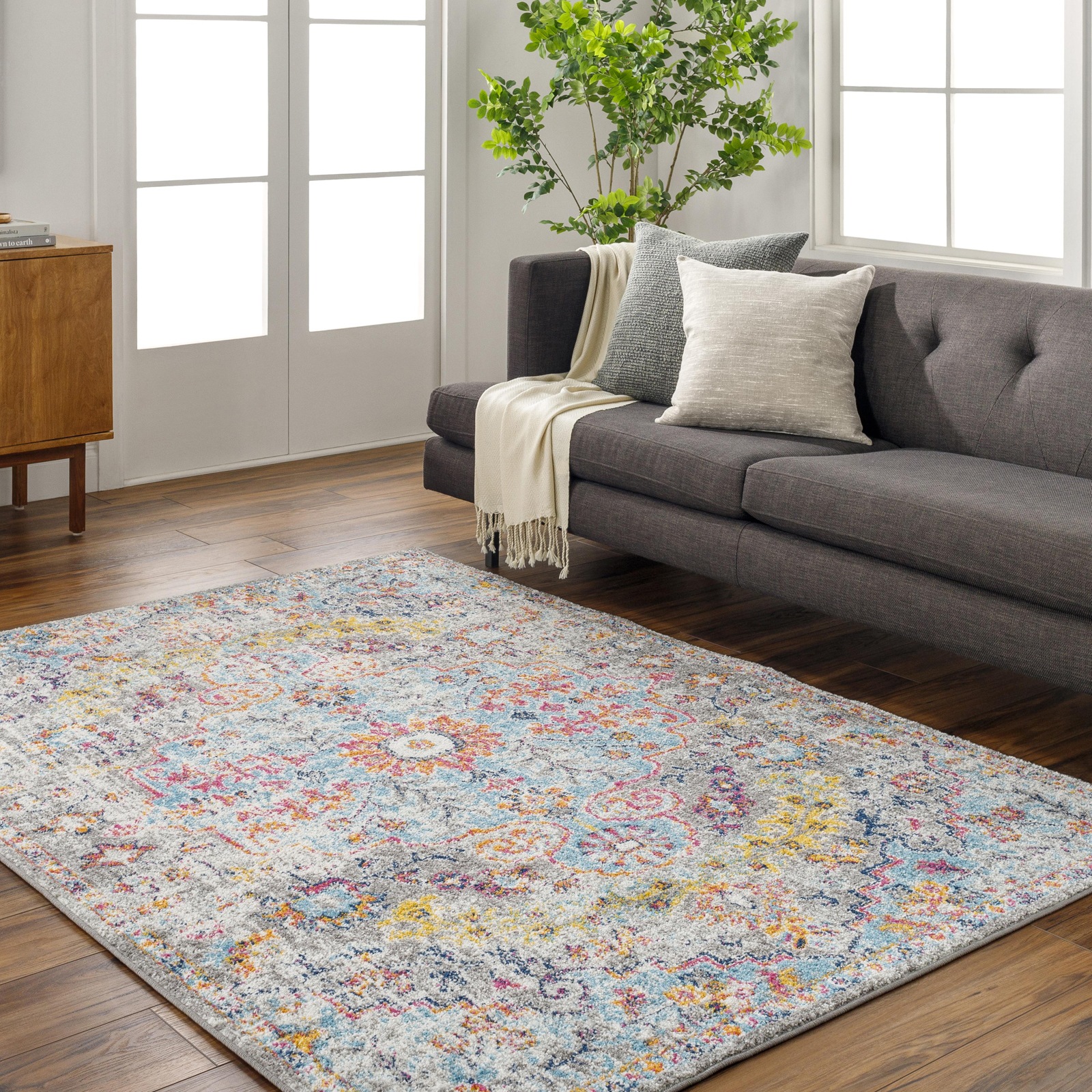 Livabliss Teppich »MUNICH«, rechteckig, 11 mm Höhe, Vintage Orientteppich, Kurzflor Boho Wohnzimmerteppich, Läufer