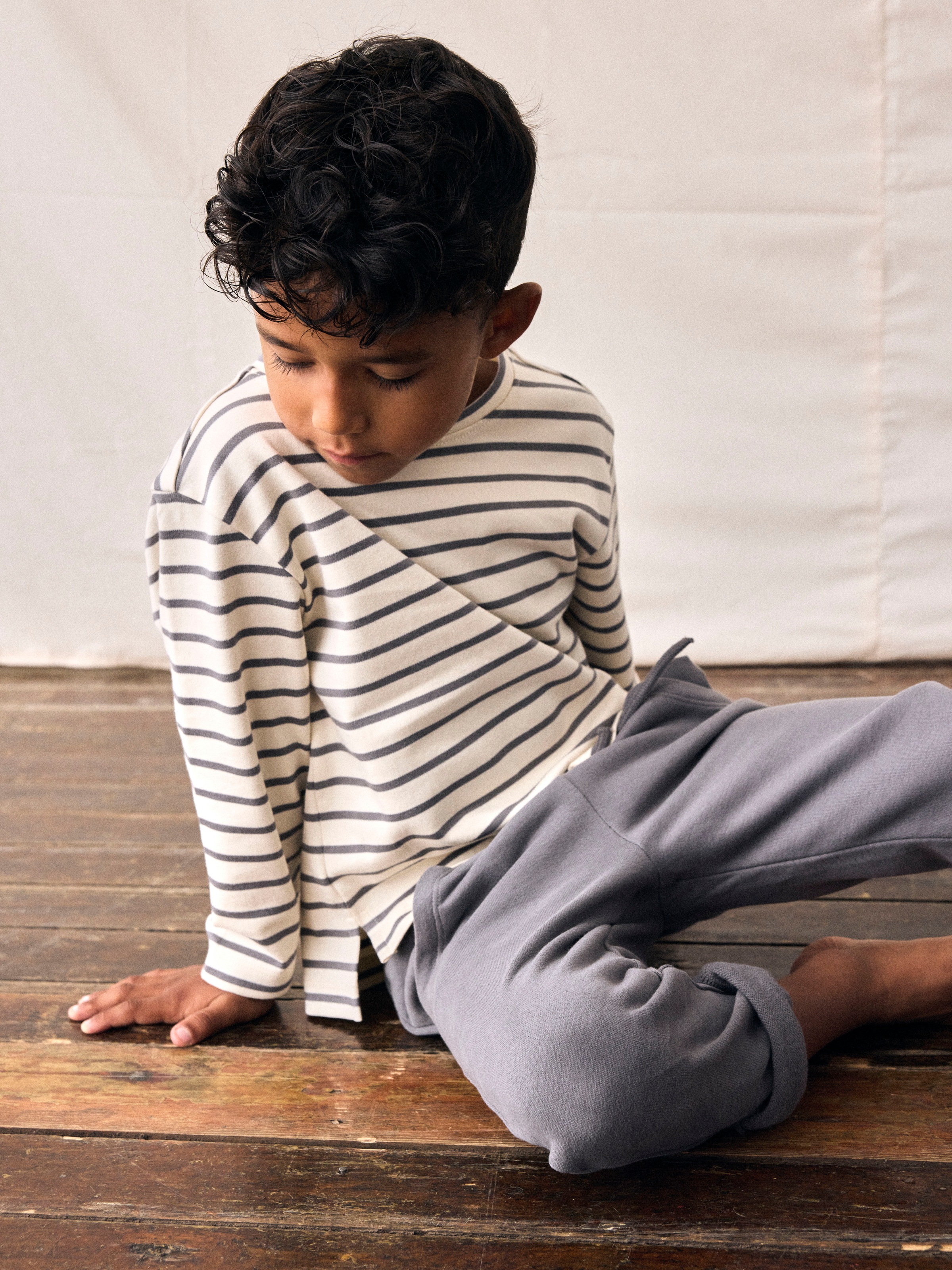 Lil' Atelier Langarmshirt »NMMLIMIA LS LOOSE TOP LIL NOOS«