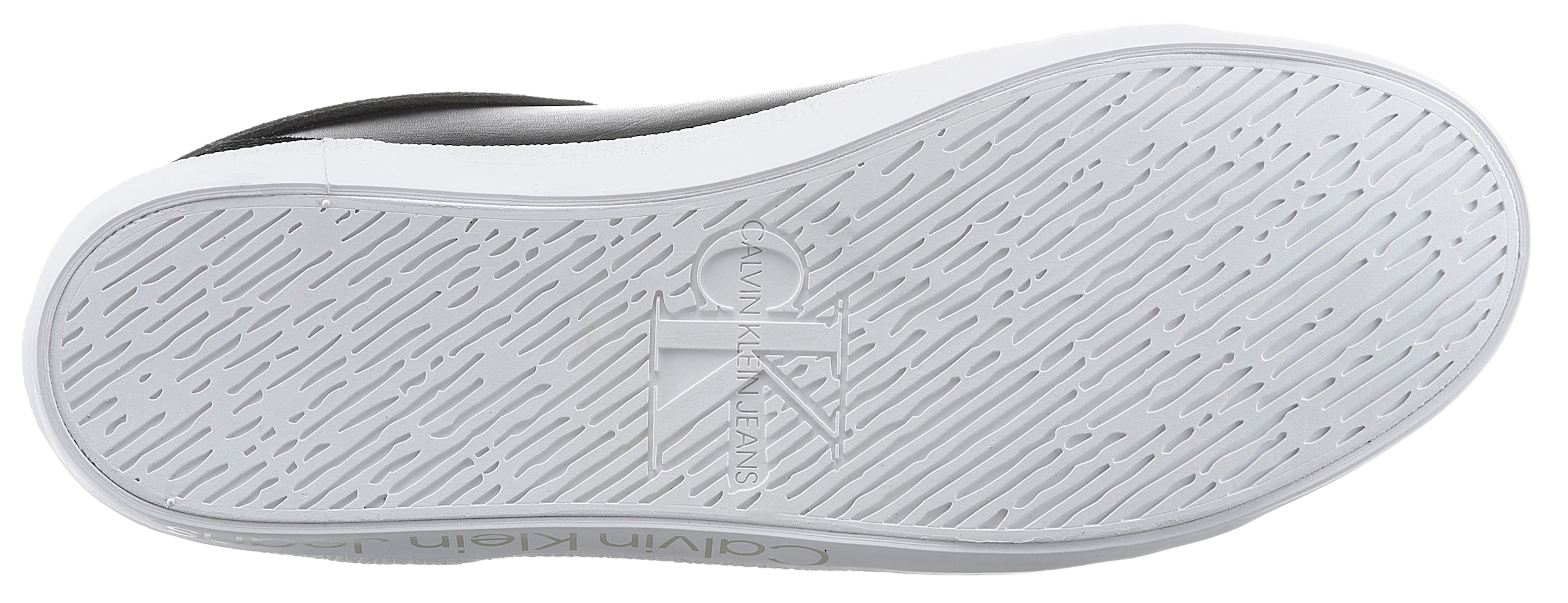Calvin Klein Jeans Plateausneaker »SUSAN 9LS«, Logoschriftzug an der Laufsohle, Freizeitschuh, Halbschuh, Schnürschuh