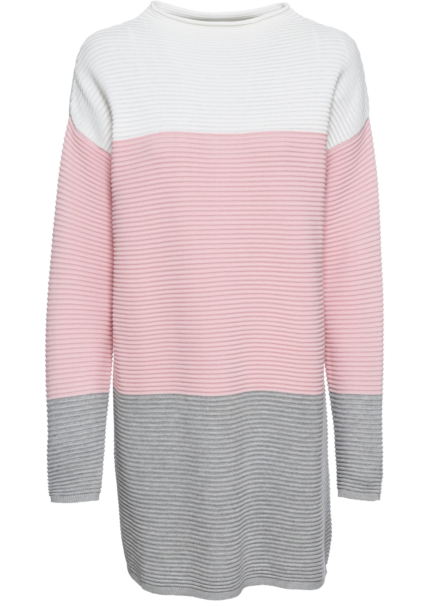 bonprix Longpullover »Gestreifter Long-Pullover« Gestreifter Long-Pullover