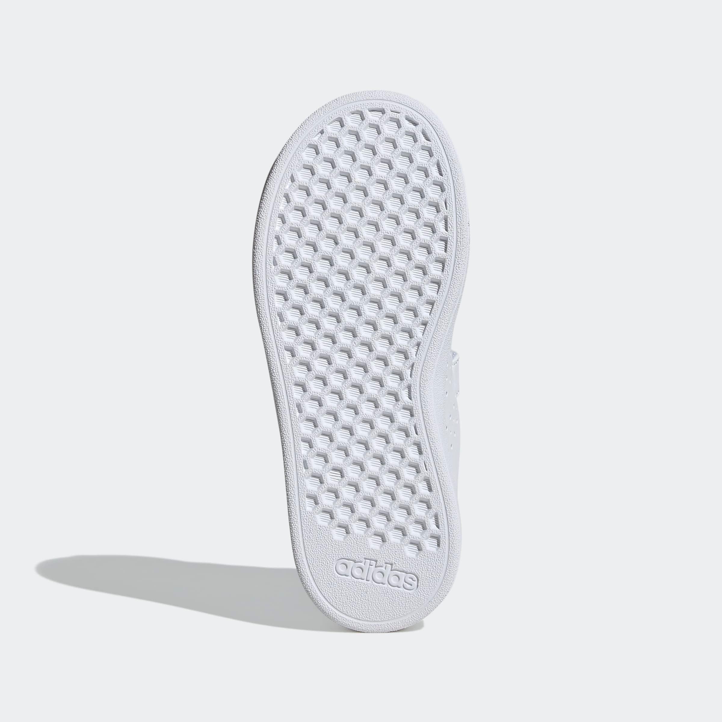 adidas Sportswear Klettschuh »ADVANTAGE BASE 2.0 KIDS«, Design auf den Spuren des adidas Stan Smith