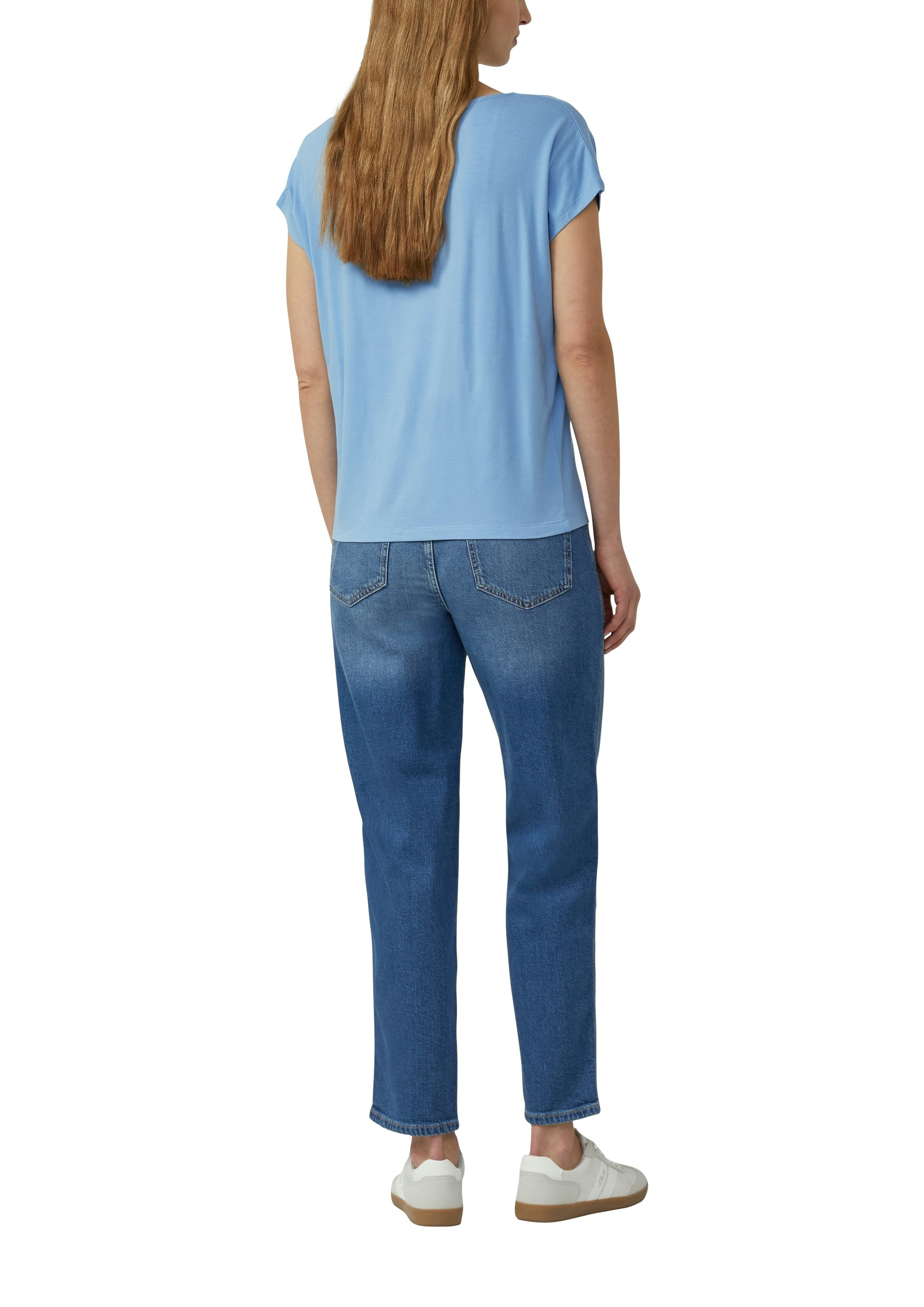 s.Oliver T-Shirt mit Markenlabel