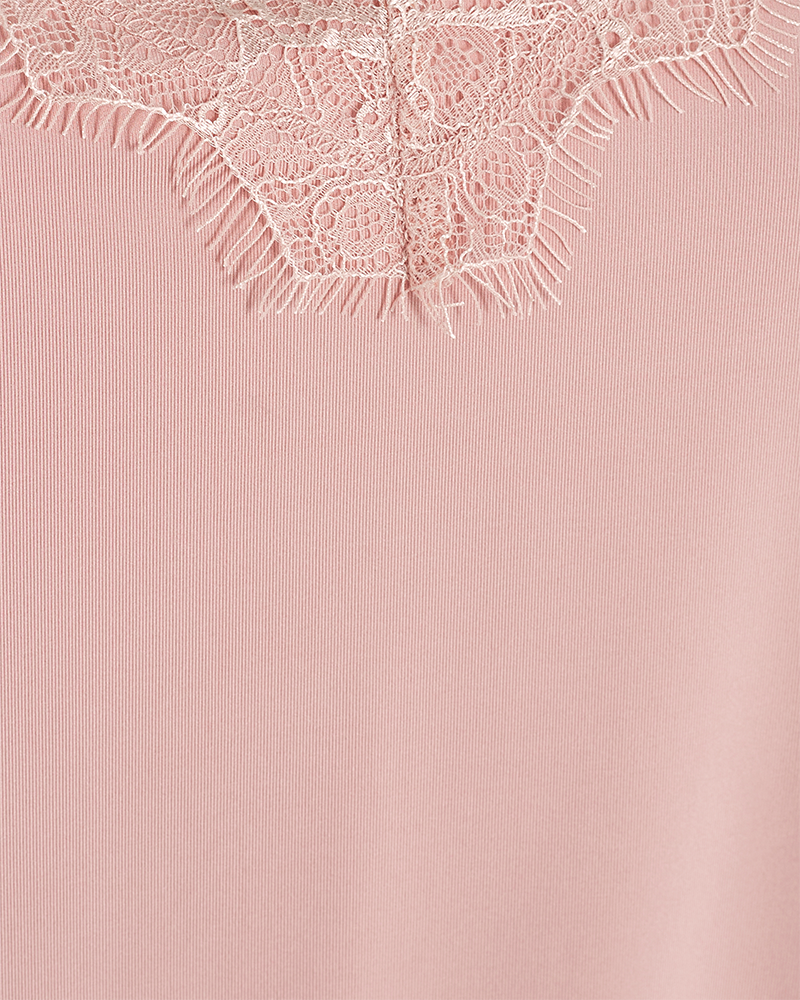 FREEQUENT Spitzentop »FQBICCO-ST« mit Spaghetti-Trägern