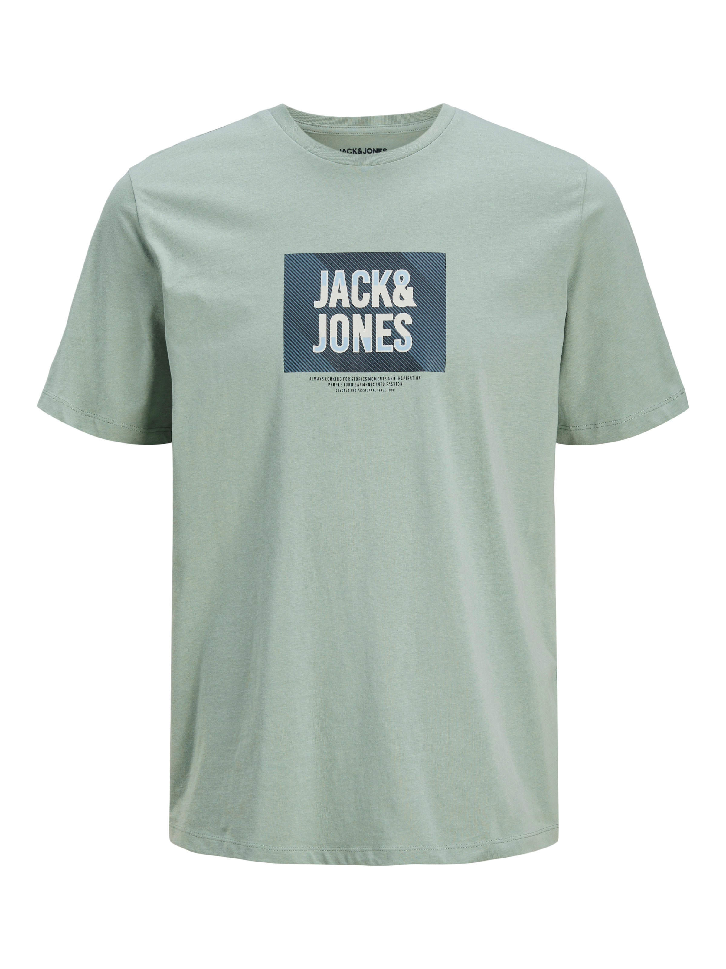 Jack & Jones Print-Shirt »JJHUDSON TEE SS CREW NECK«