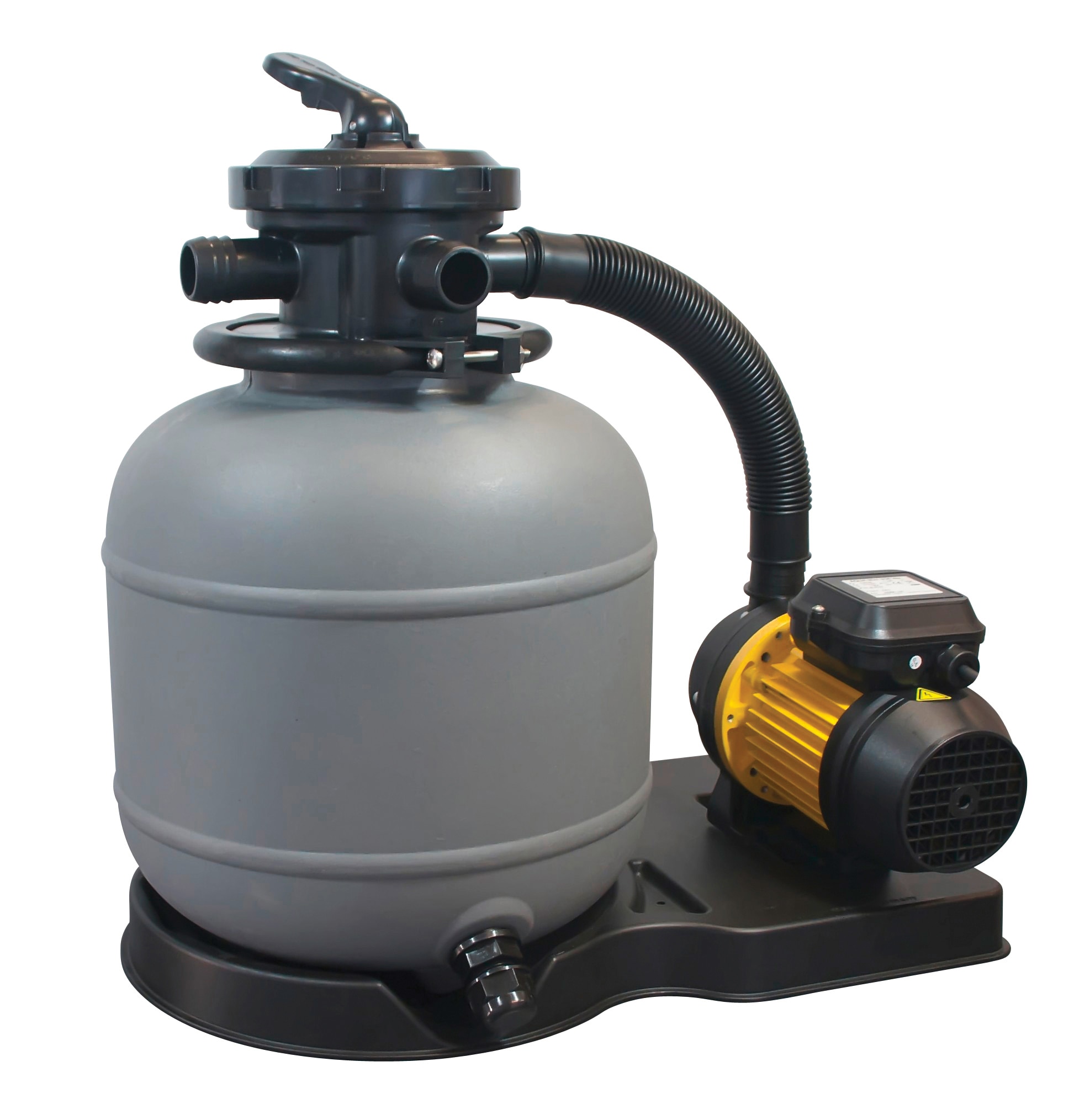 KONIFERA Rundpool »Gomera 3« moderne graue Optik mit sandfarbener Poolinnenfolie in versch. Größen