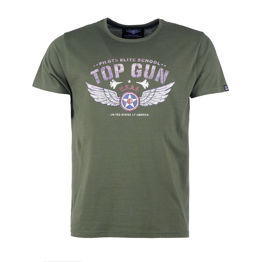 TOP GUN T-Shirt »T-Shirt TG20213027«